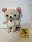 Product image for Rilakkuma Korilakkuma Bear 8” Plush Cream Red Button