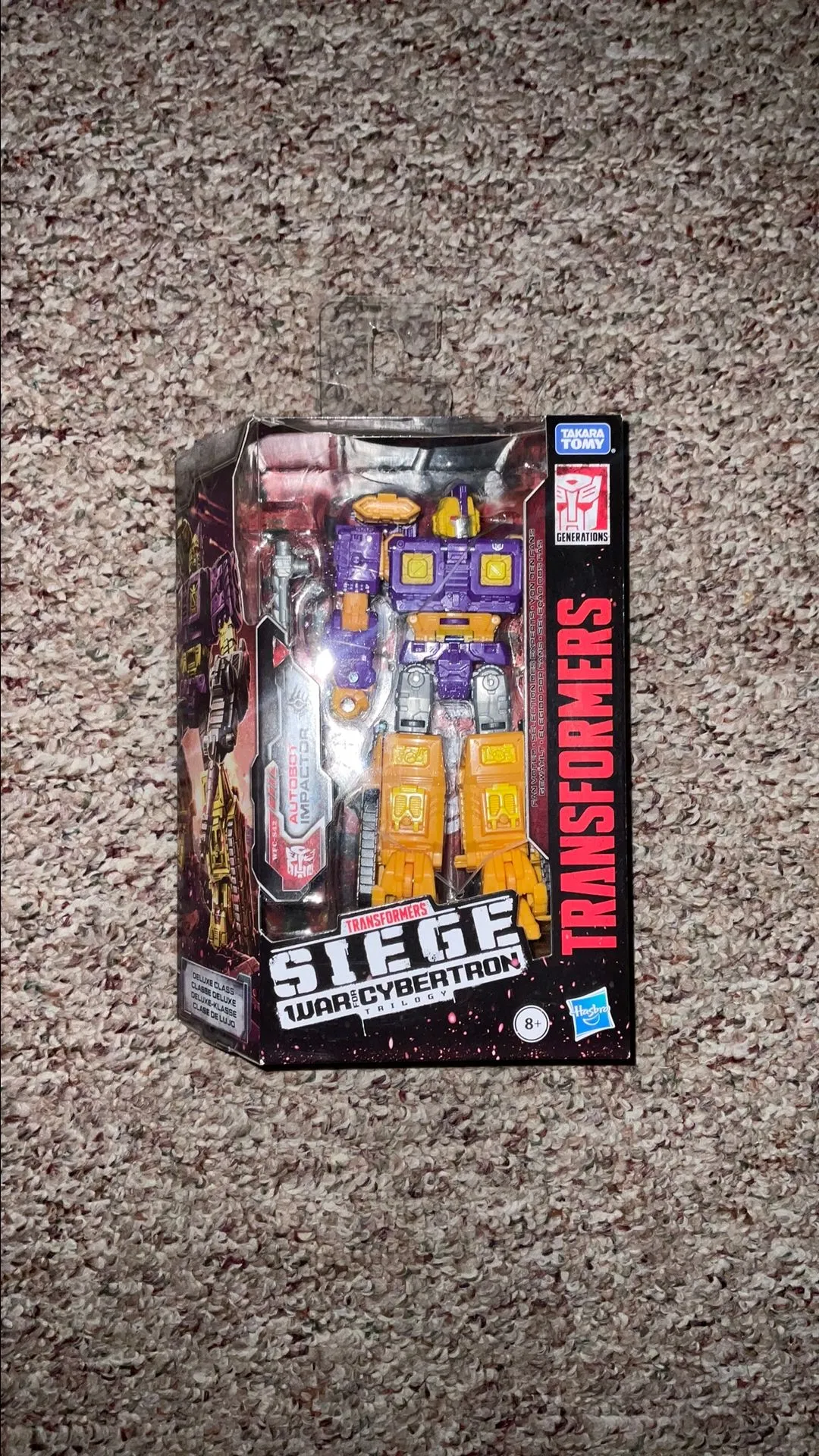 Product image for Hasbro "Transformers: War For Cybertron Trilogy - Siege" Autobot Impactor Action Figure