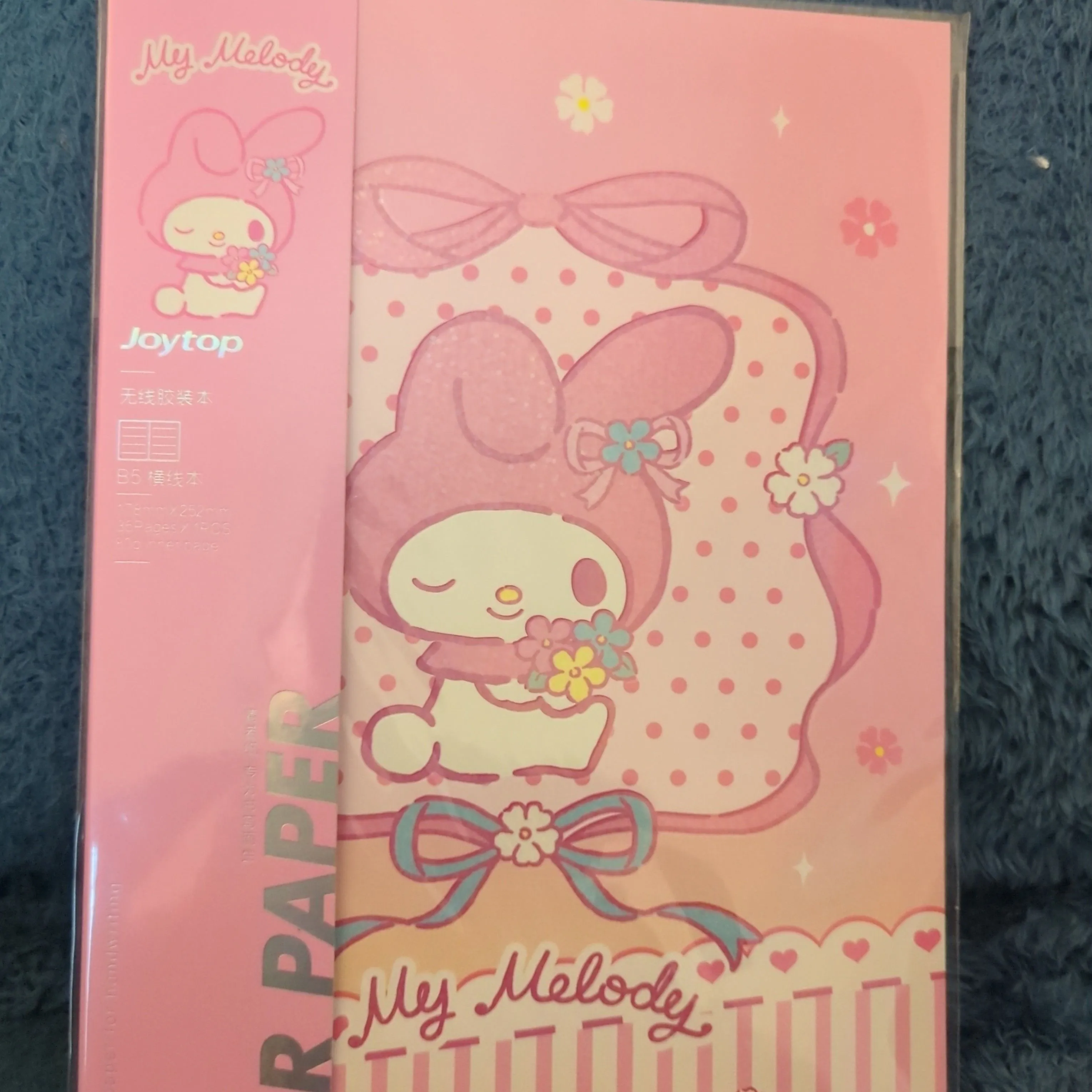 Product image for Sanrio JoyTop My Melody B5 Notebook
