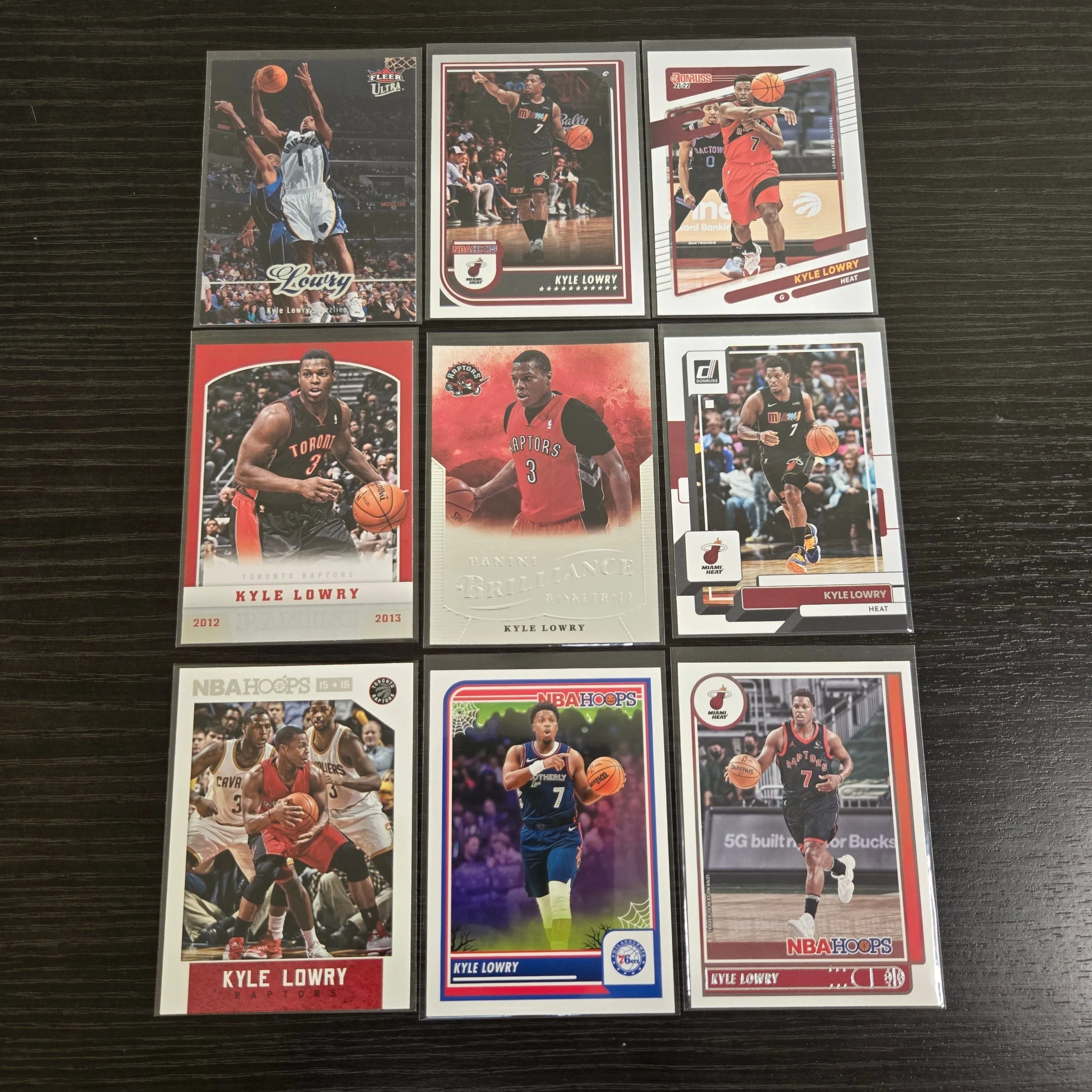 Product image for Kyle Lowry Raptors NBA basketball cards 