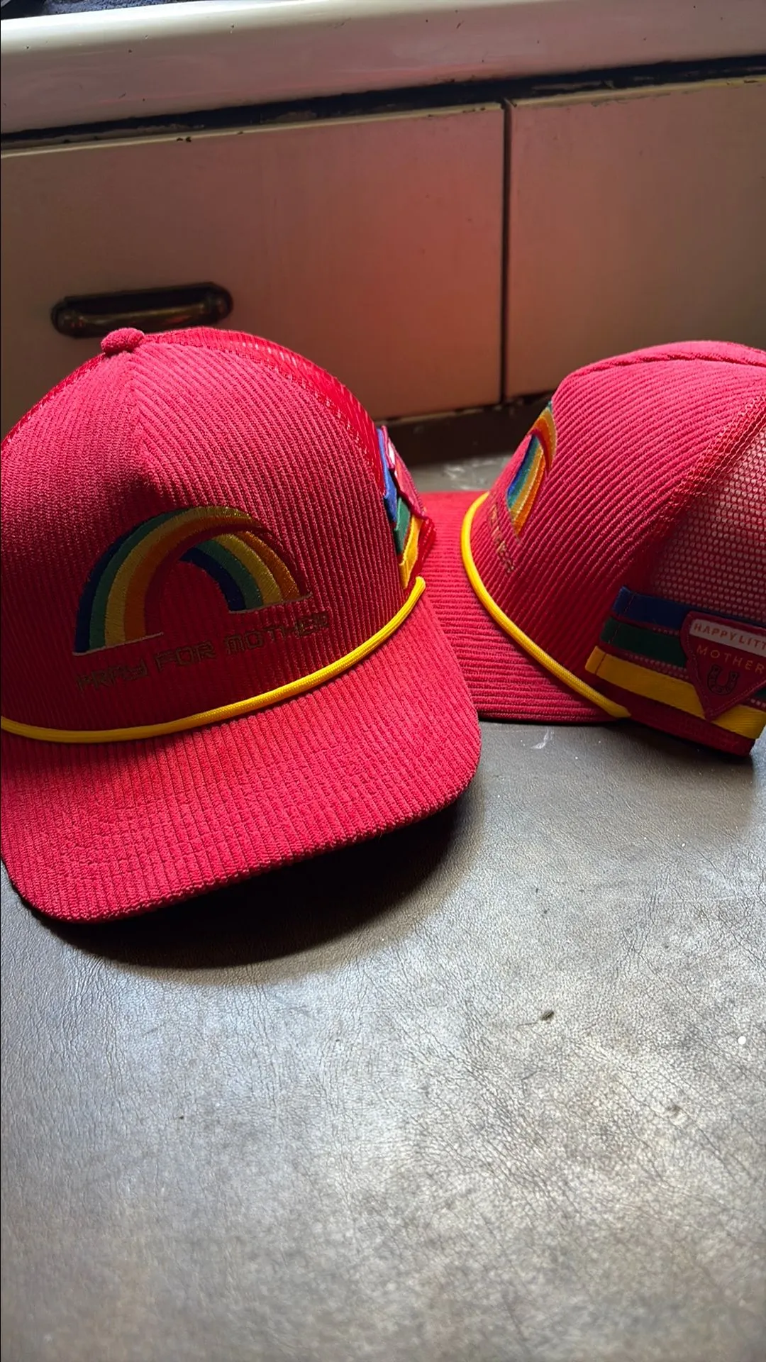 Product image for Prey for Mother 2 piece cord SnapBack