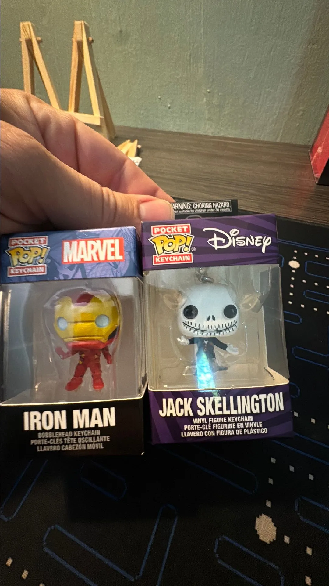 Product image for Pick 1 - Funko pocket pop keychain