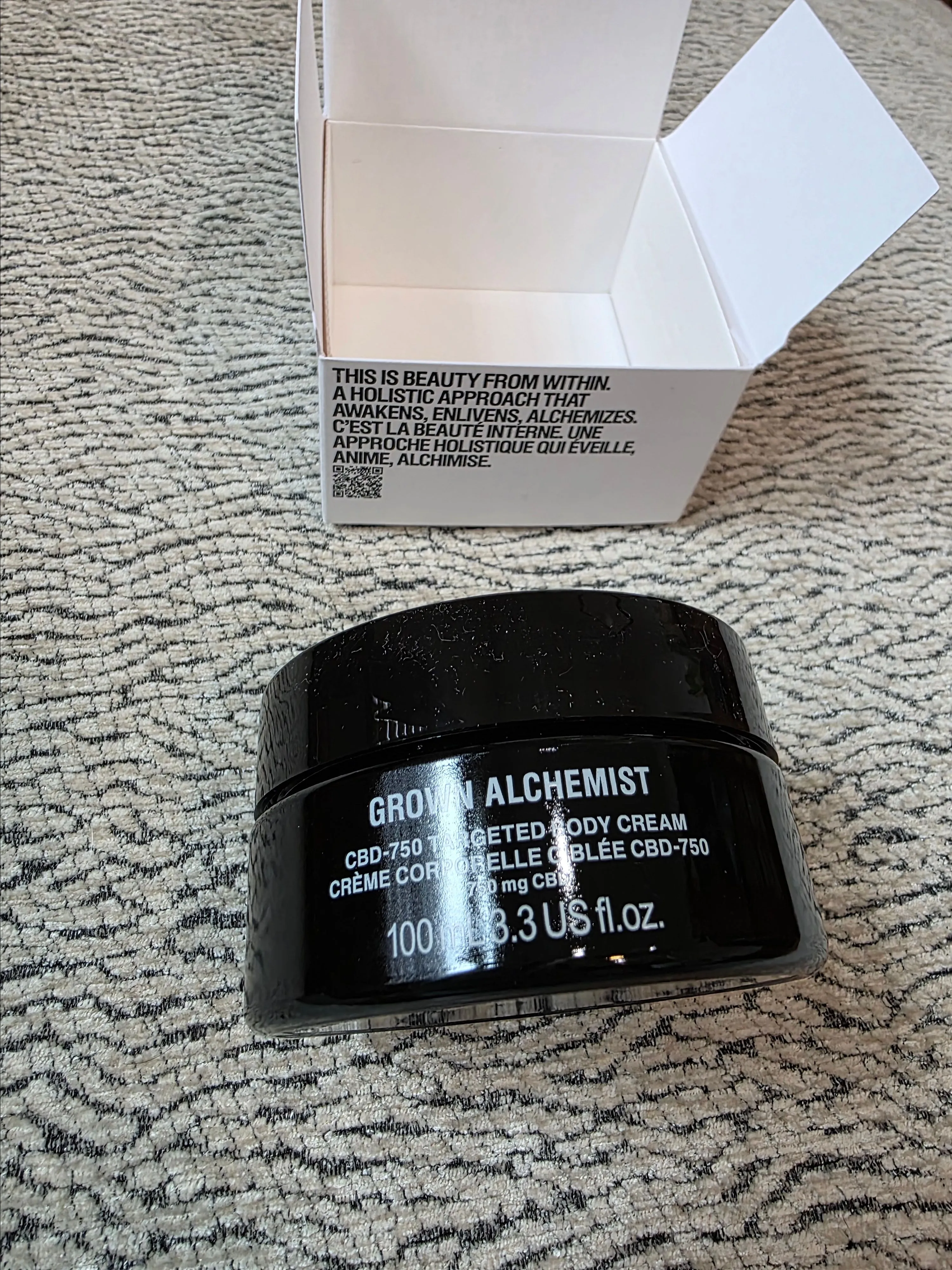 Product image for Grown Alchemist CBD-750 Targeted Body Cream 3.3oz/100ml $85 Retail