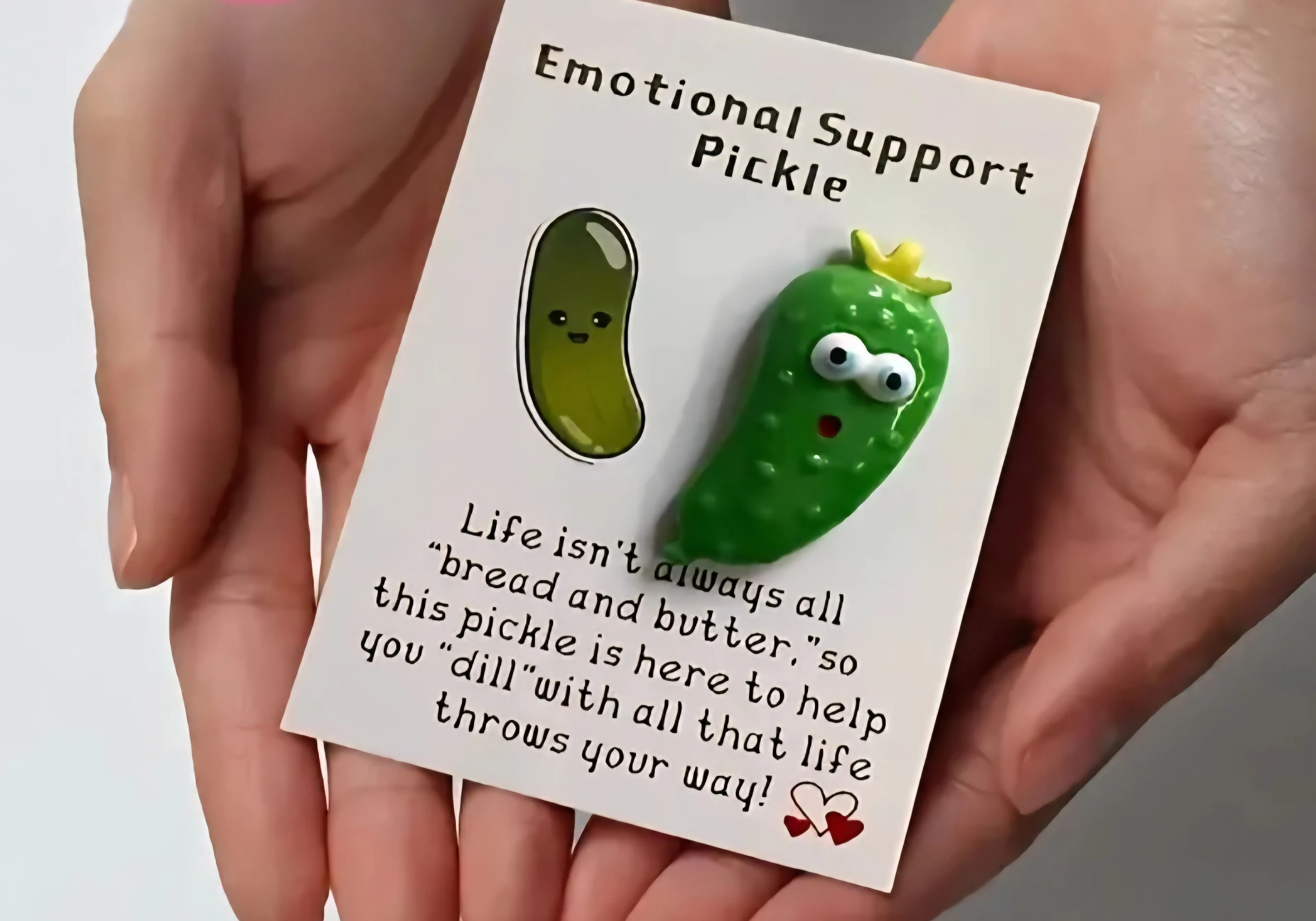 Product image for Emotional Support Pickle ❤️🥒