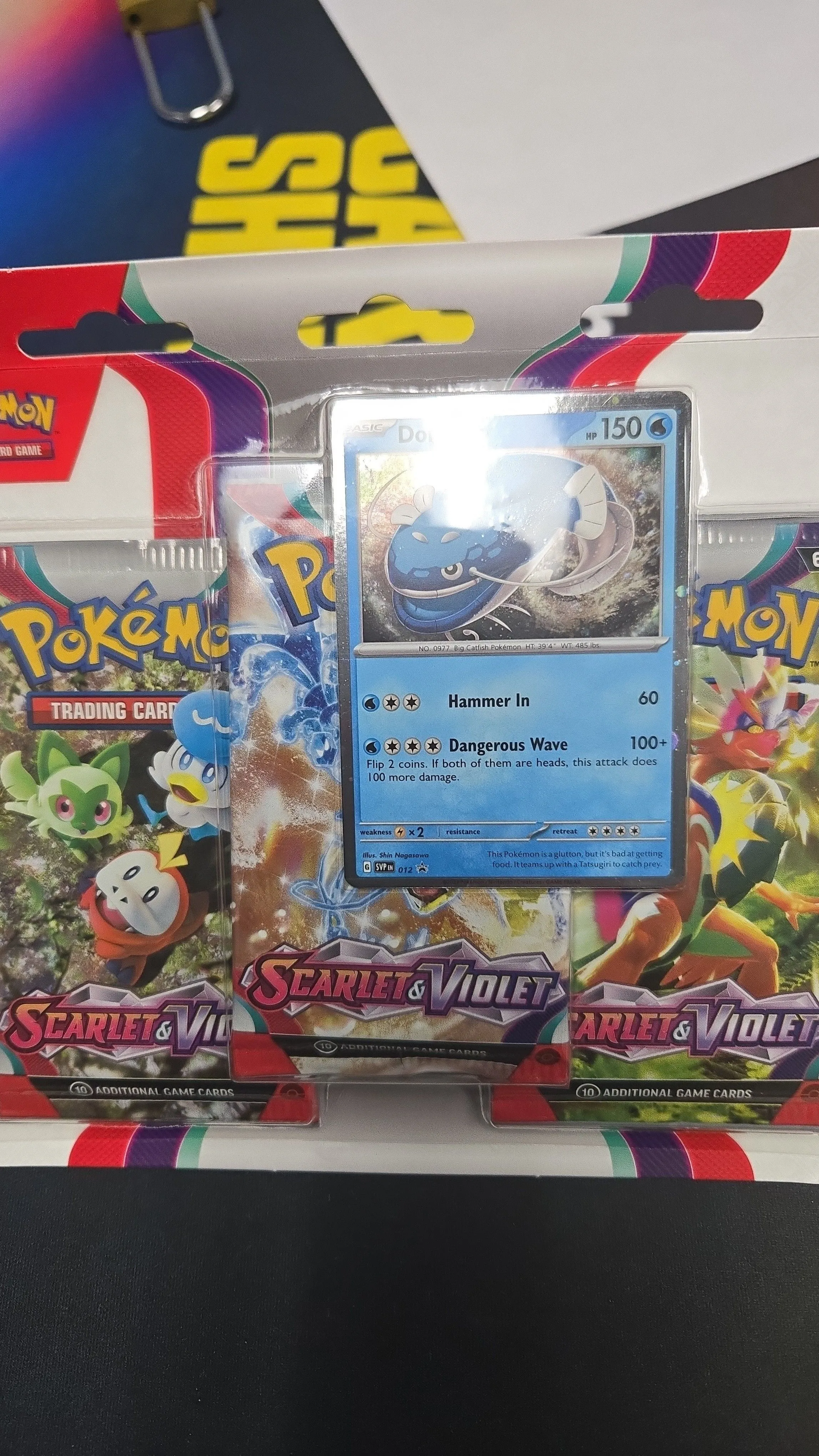 Product image for Pokemon TCG: Scarlet & Violet 3-Pack Blister (Random Promo)
