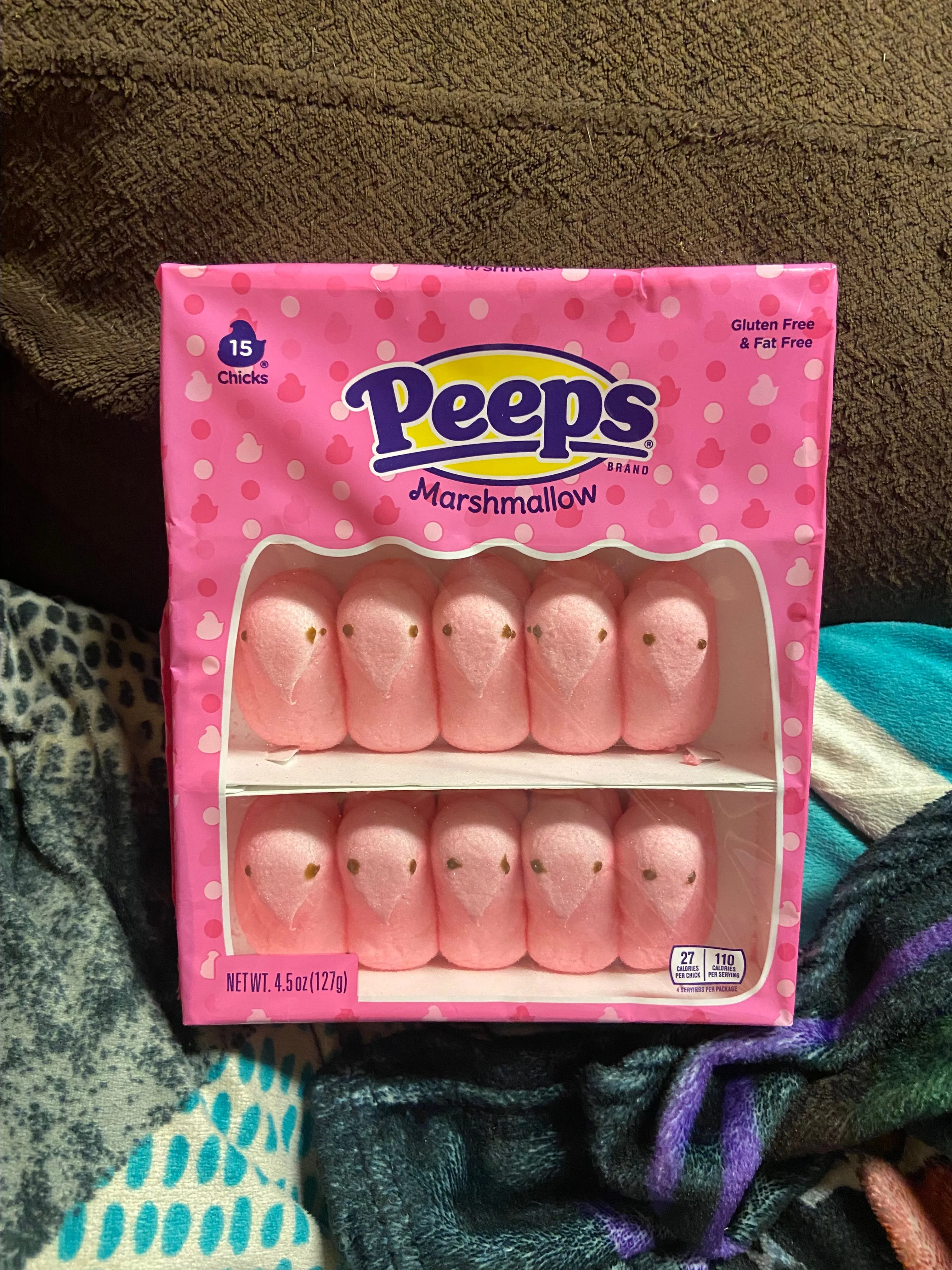 Product image for XSNACKS- peeps pink 15pk