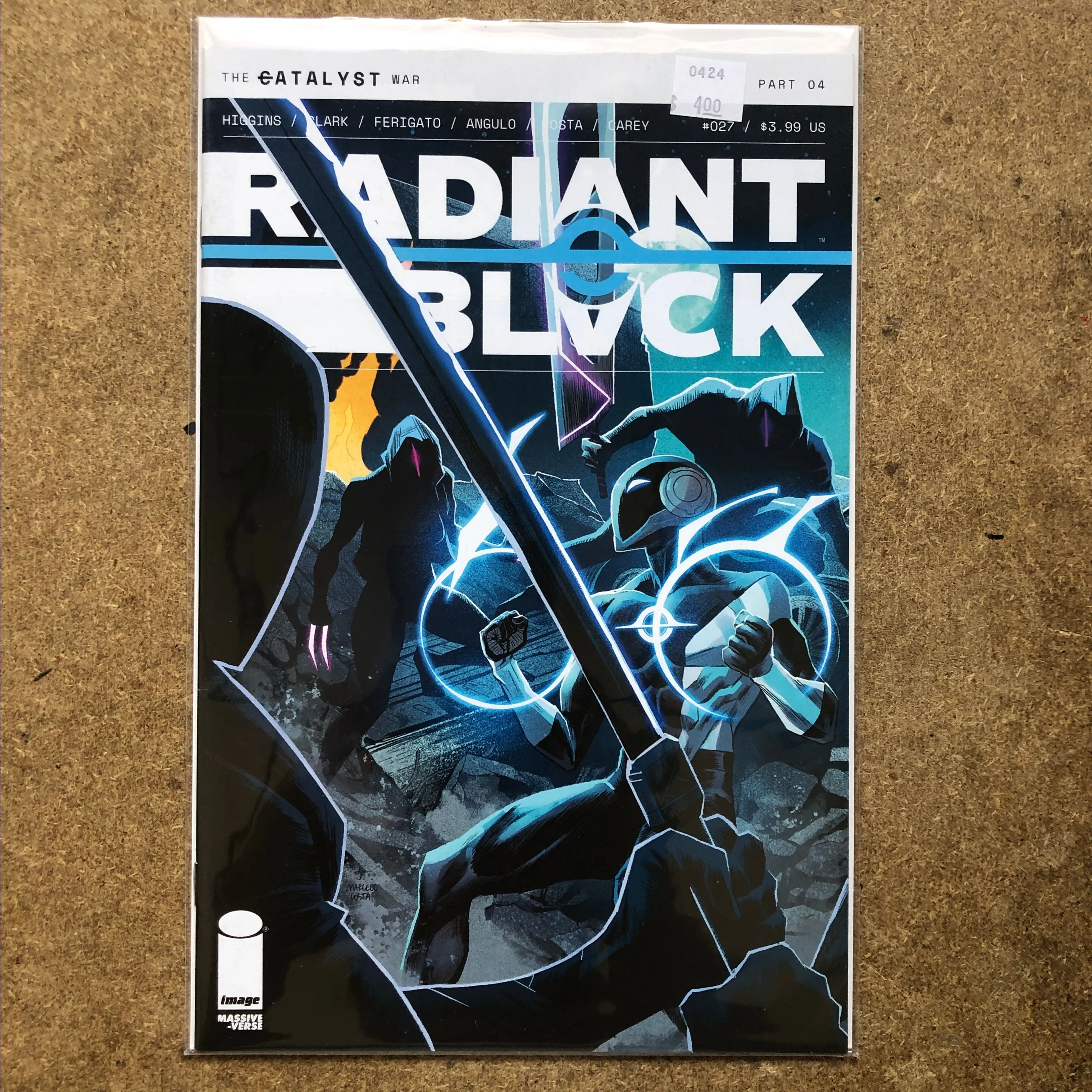 Product image for RADIANT BLACK #27 COSTA MASSIVE-VERSE (2024) IMAGE COMICS