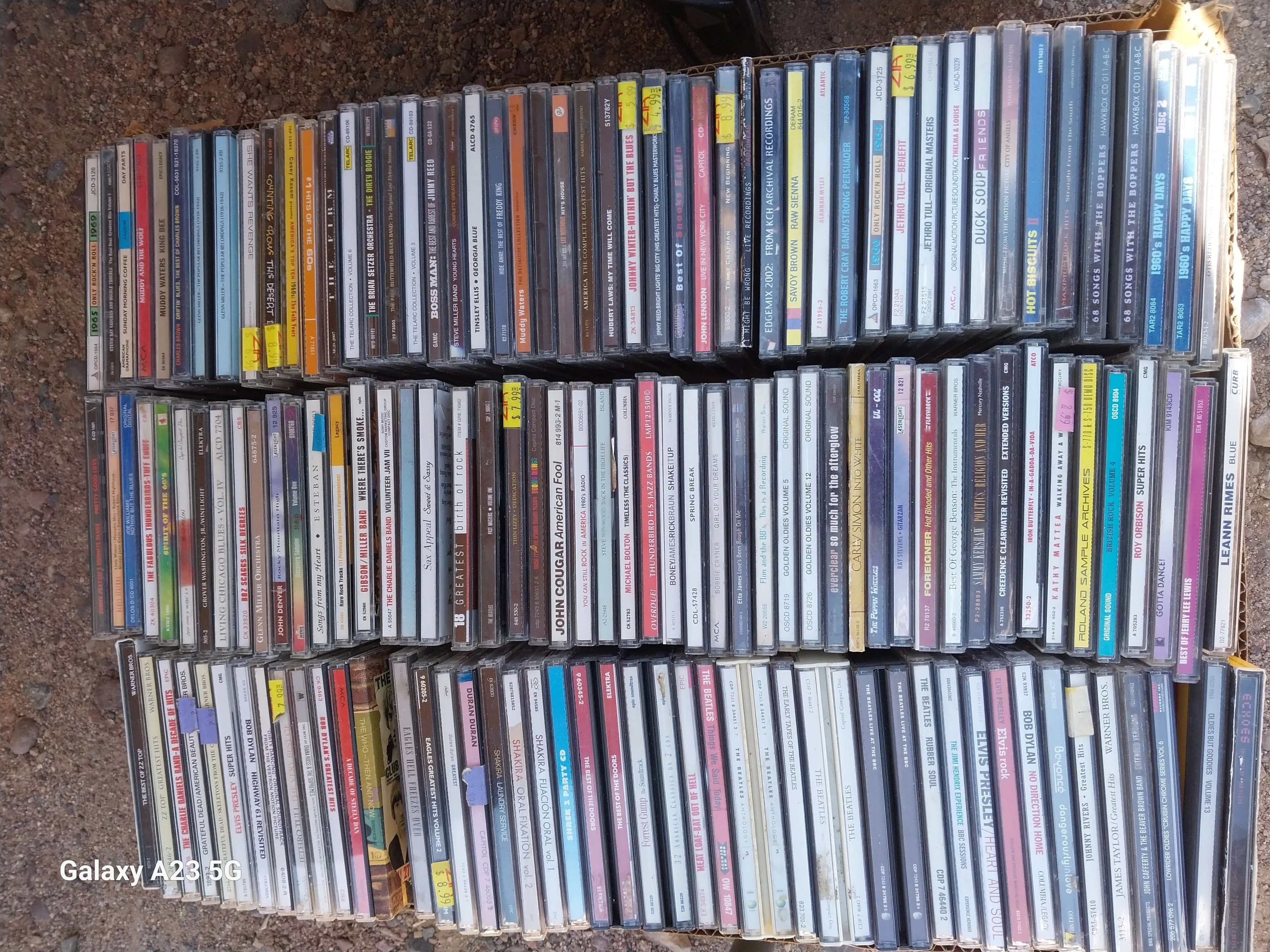 Product image for cds and cassette $2 starts