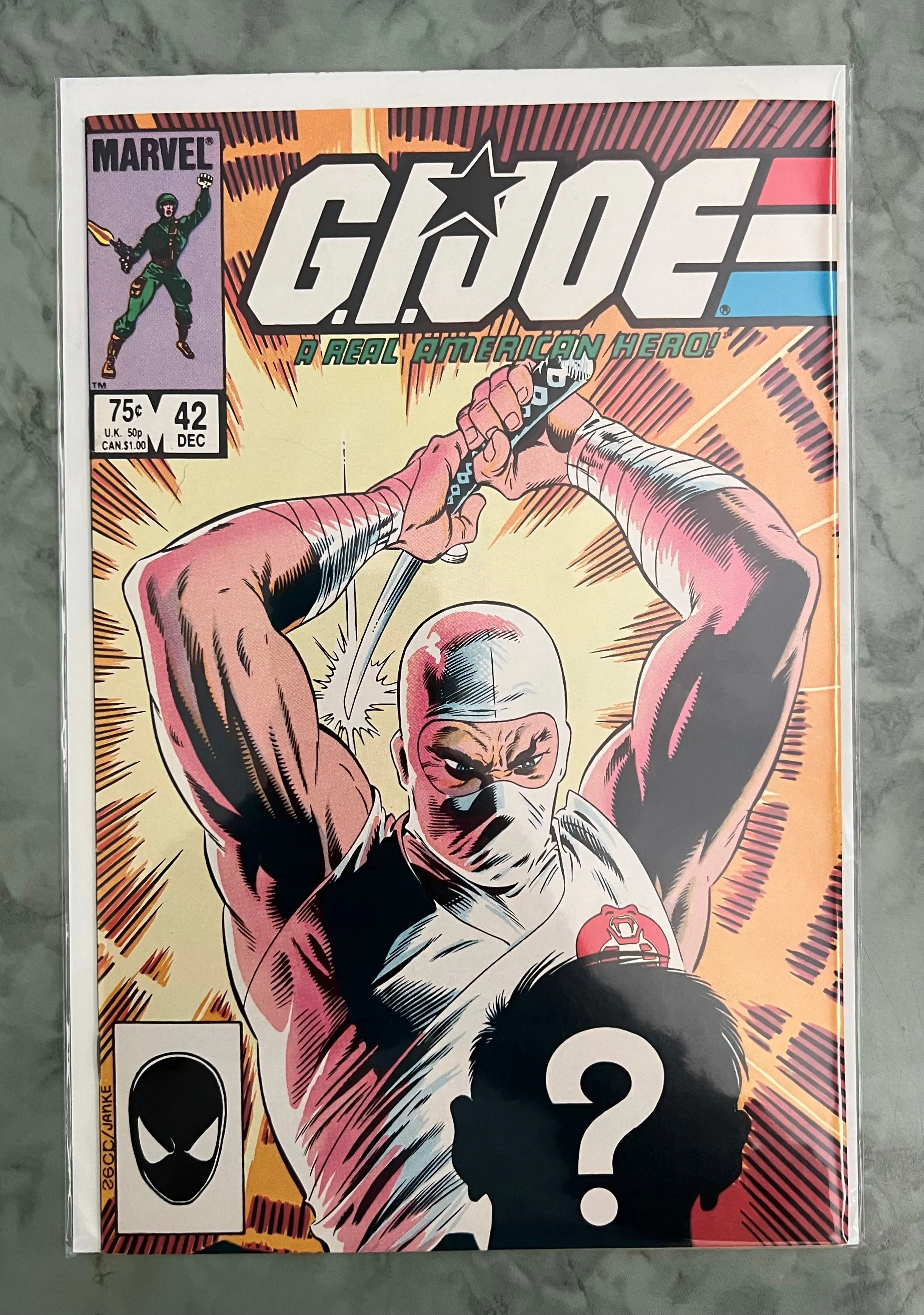 Product image for G.I. JOE A REAL AMERICAN HERO ZECK COVER 42