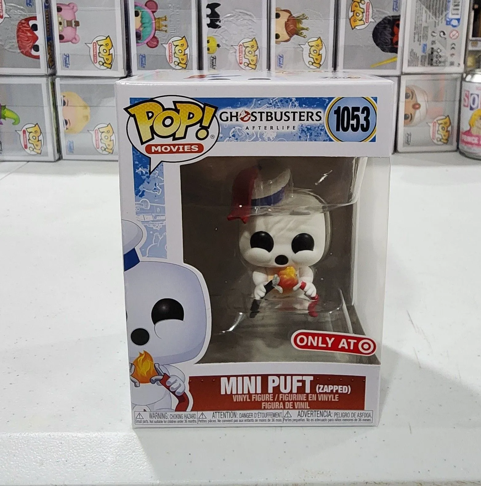 Product image for Funko Pop! Ghostbusters Mini Puft (Zapped) Target Exclusive # 1053