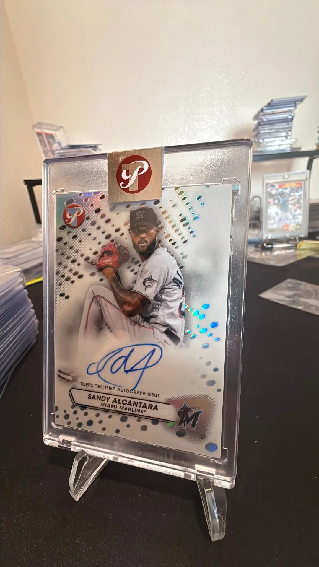 Product image for Sandy Alcantara Topps Pristine Auto