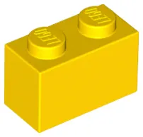 Product image for 100x Brand New 1x2 Lego Brick