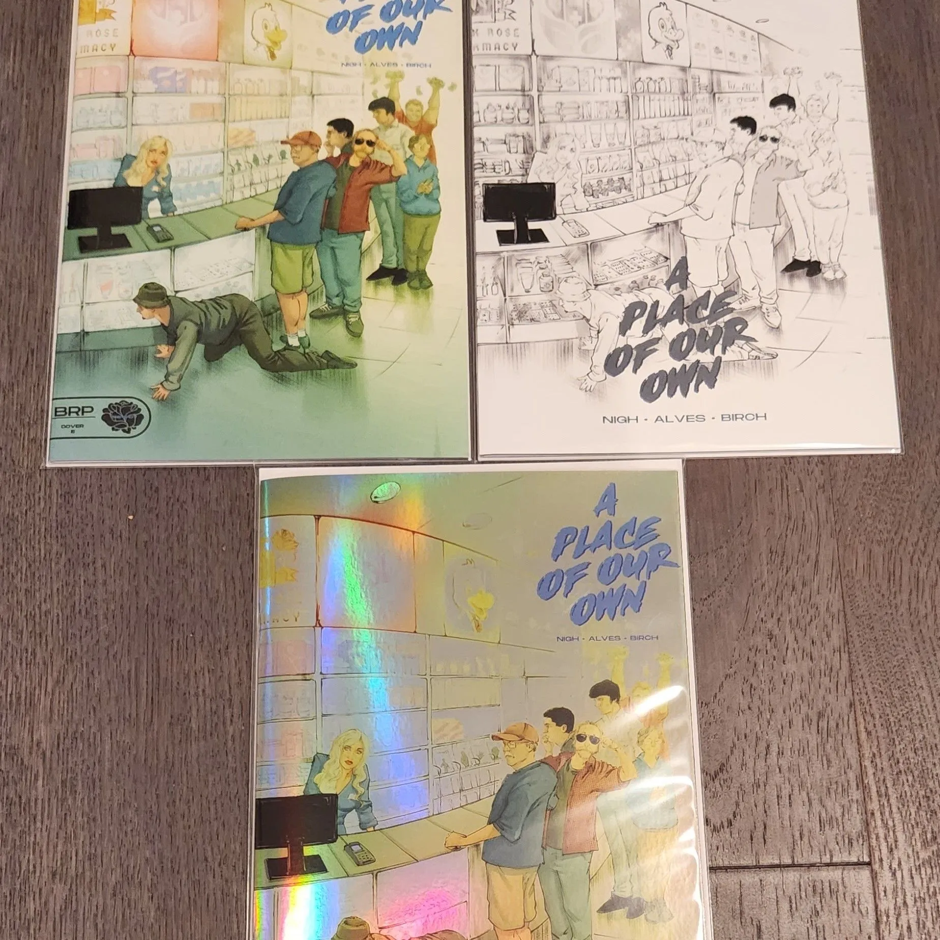 Product image for I'm on the cover! A Place of Our Own exclusive! trade, stretch, & foil Stan Yak