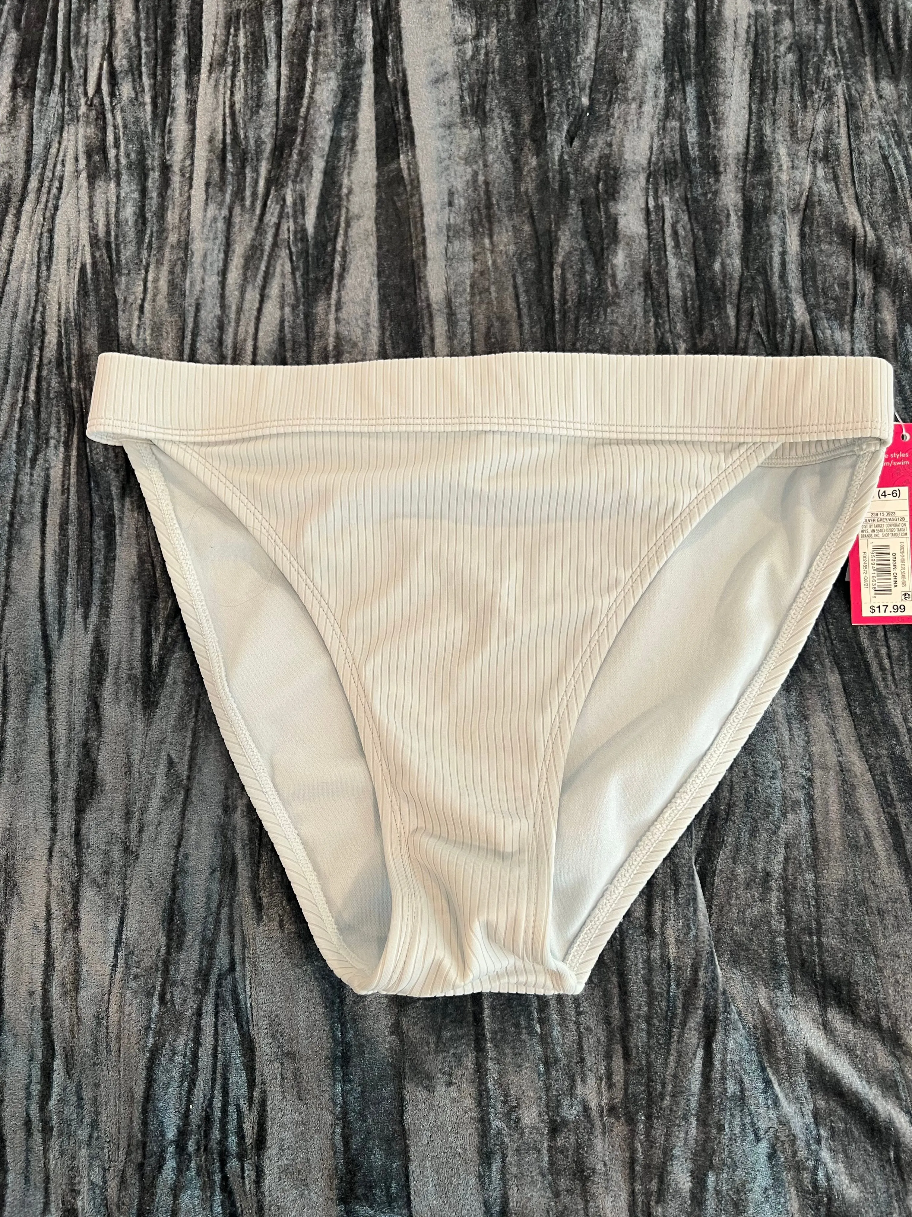 Product image for Light Gray Swim Bottoms Size M by Xhilaration