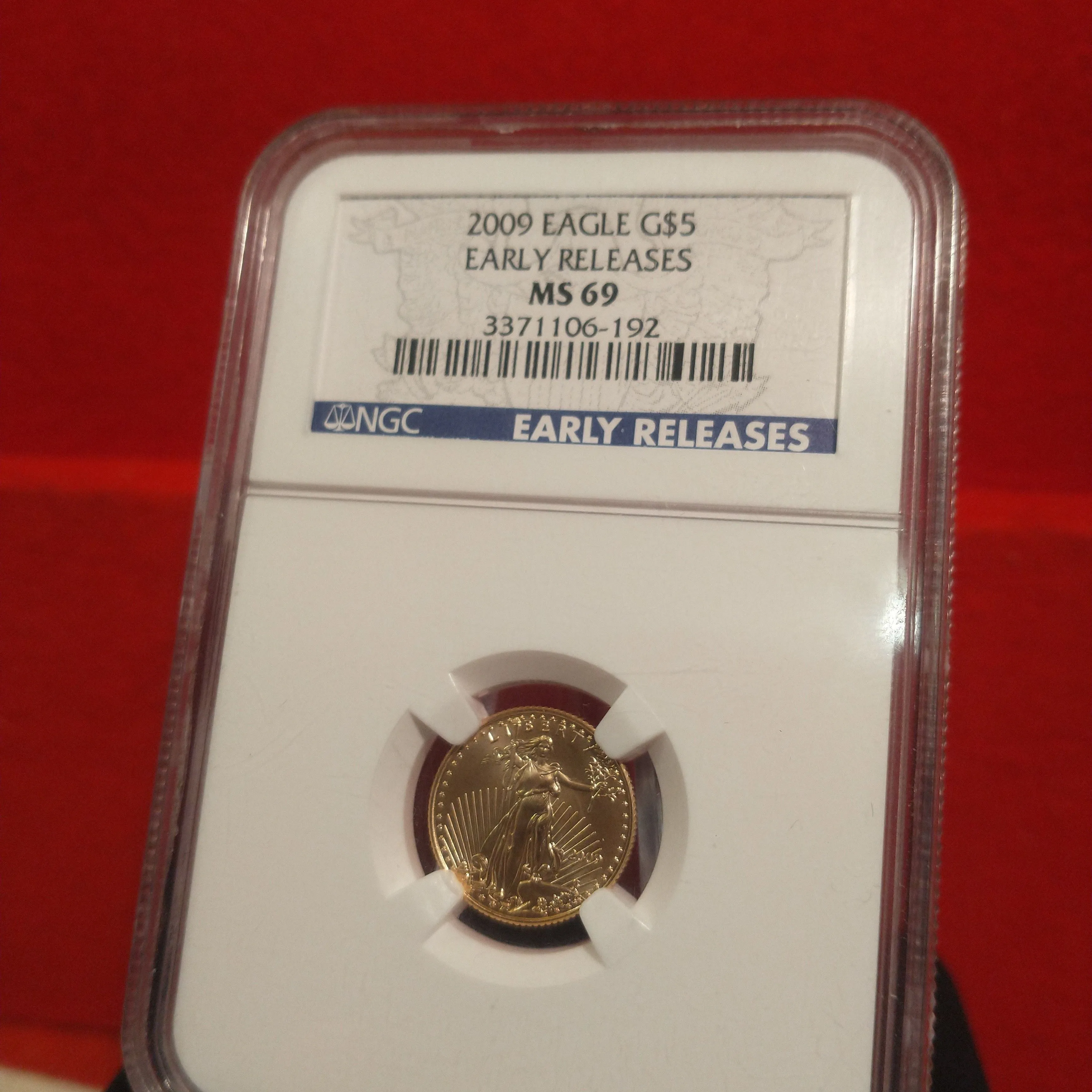 Product image for 2009 NGC MS69 American Gold Eagle