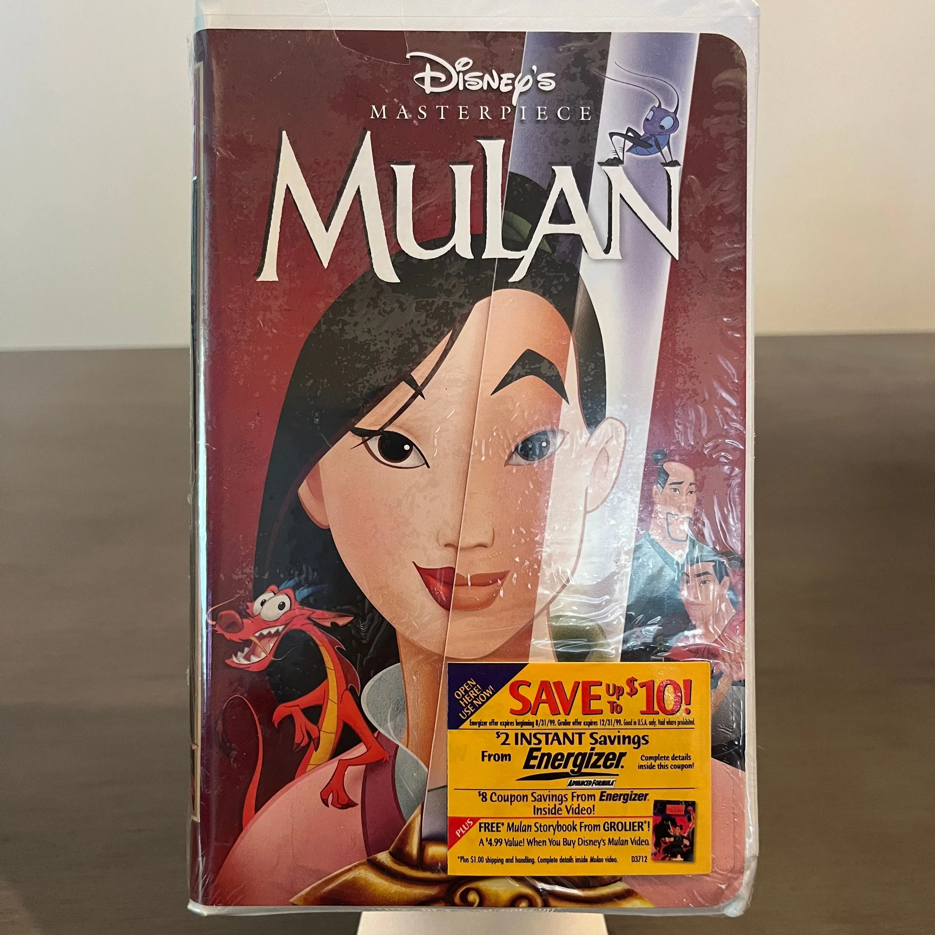 Product image for Disney Mulan VHS Sealed