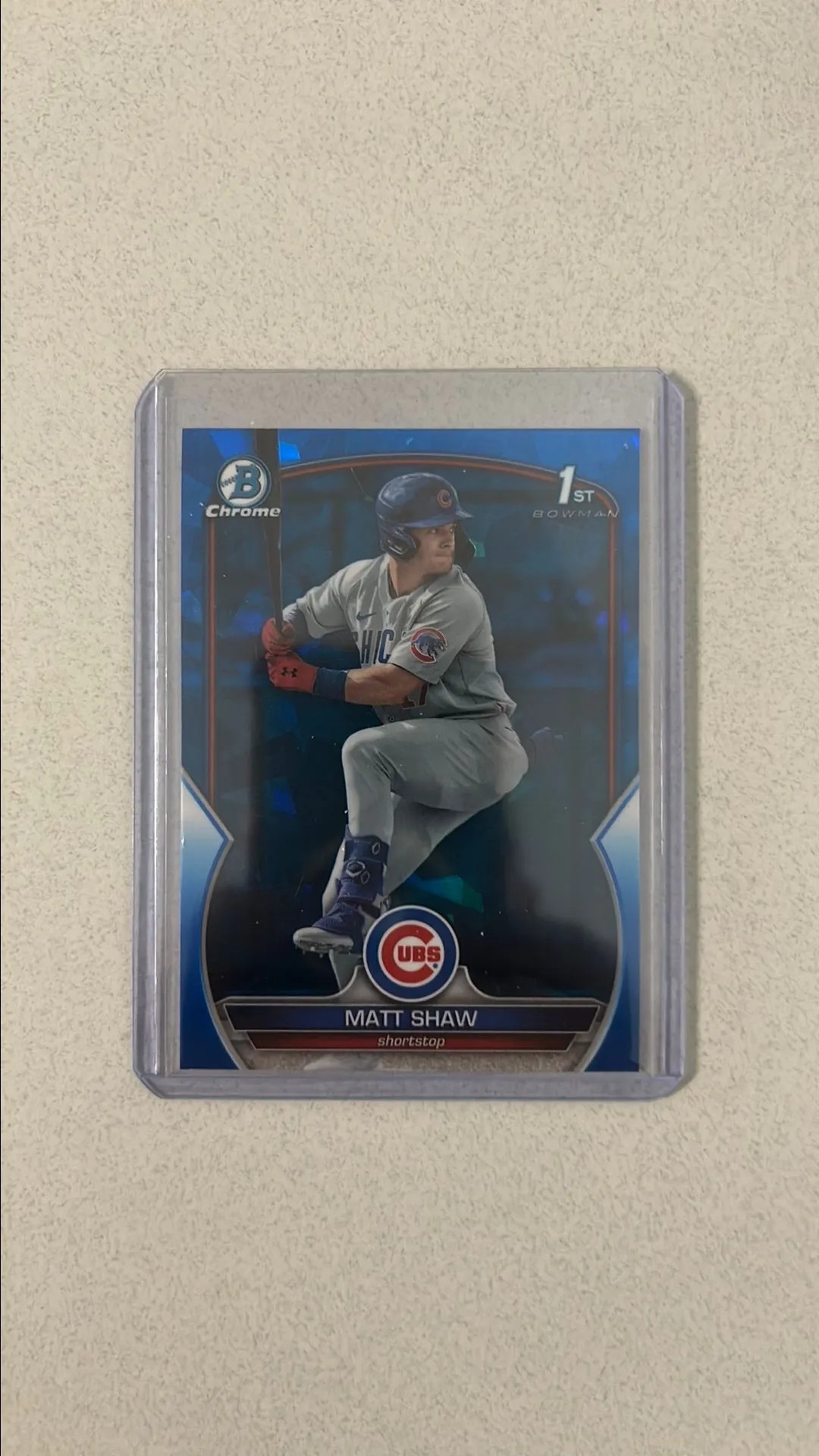 Product image for Matt Shaw 2023 Bowman Sapphire 1st (rc)
