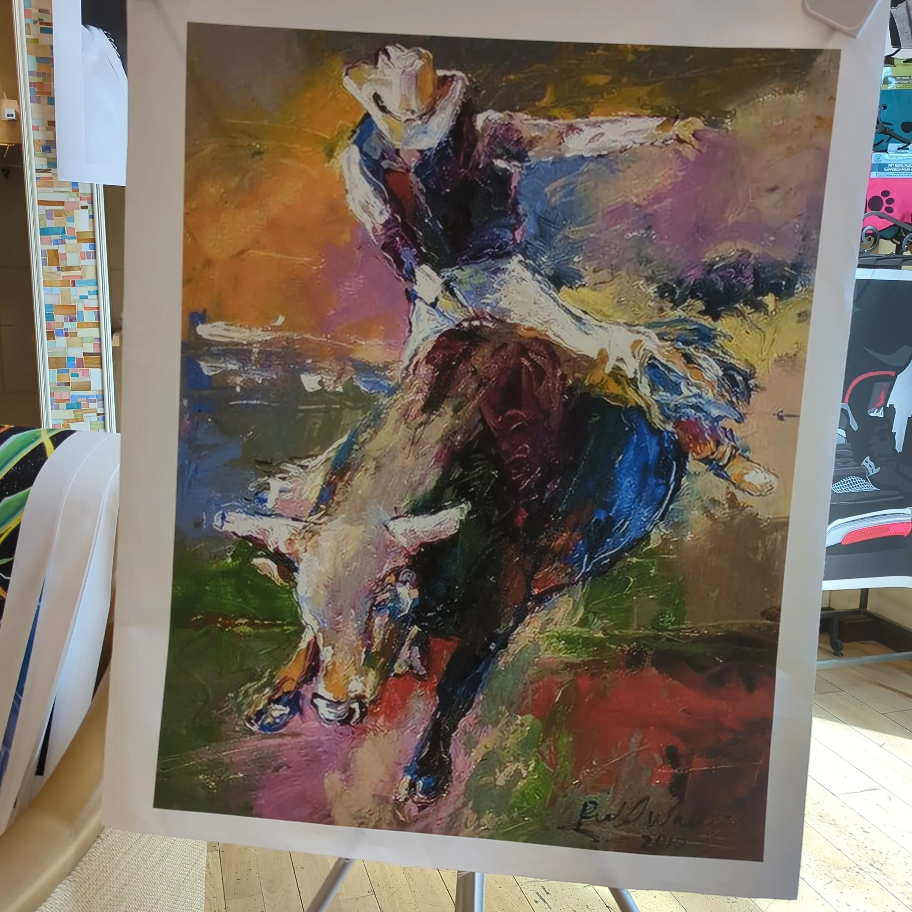 Product image for rodeo inspired canvas prints