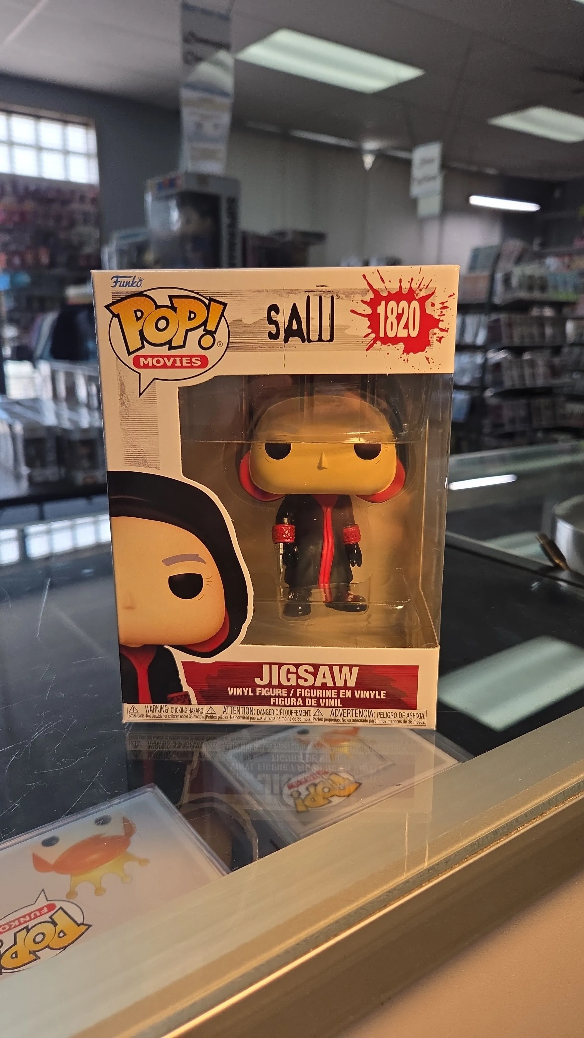 Product image for Jigsaw #1820 Funko Pop! w/ Protector 