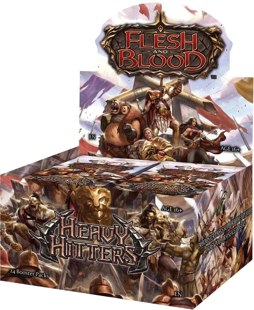 Image du produit pour Flesh & Blood TCG Heavy Hitters – Display 24 Boosters – FR