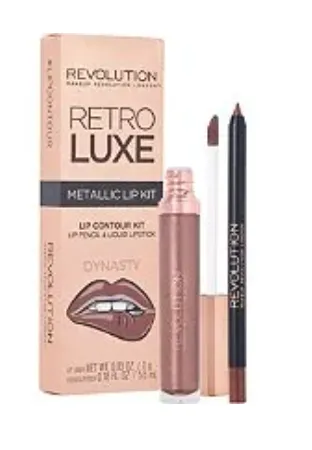 Product image for #21 - Revolution: Retro Luxe Metallic Lip Kit - Dynasty
