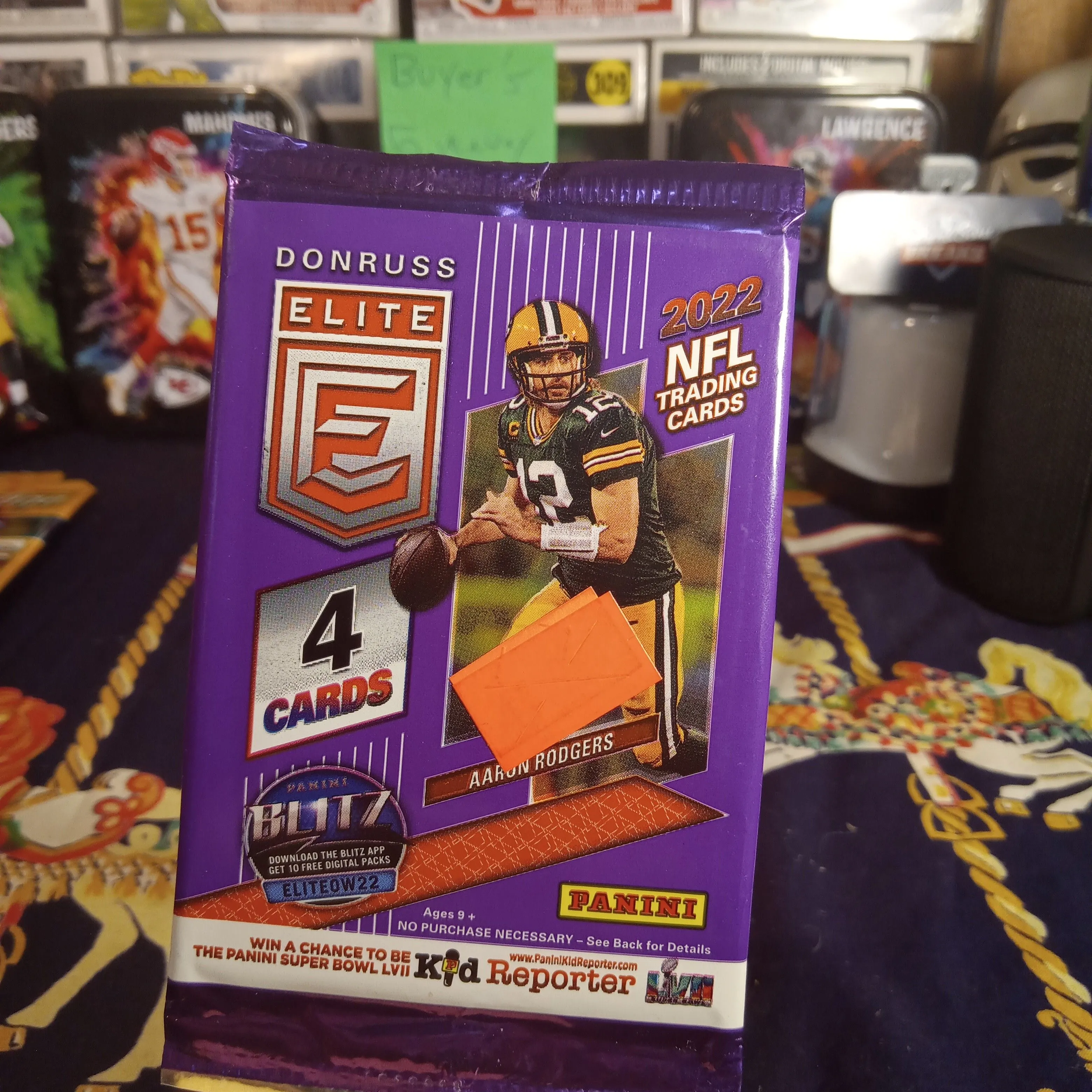 Product image for 2022 Donruss Elite nfl pack