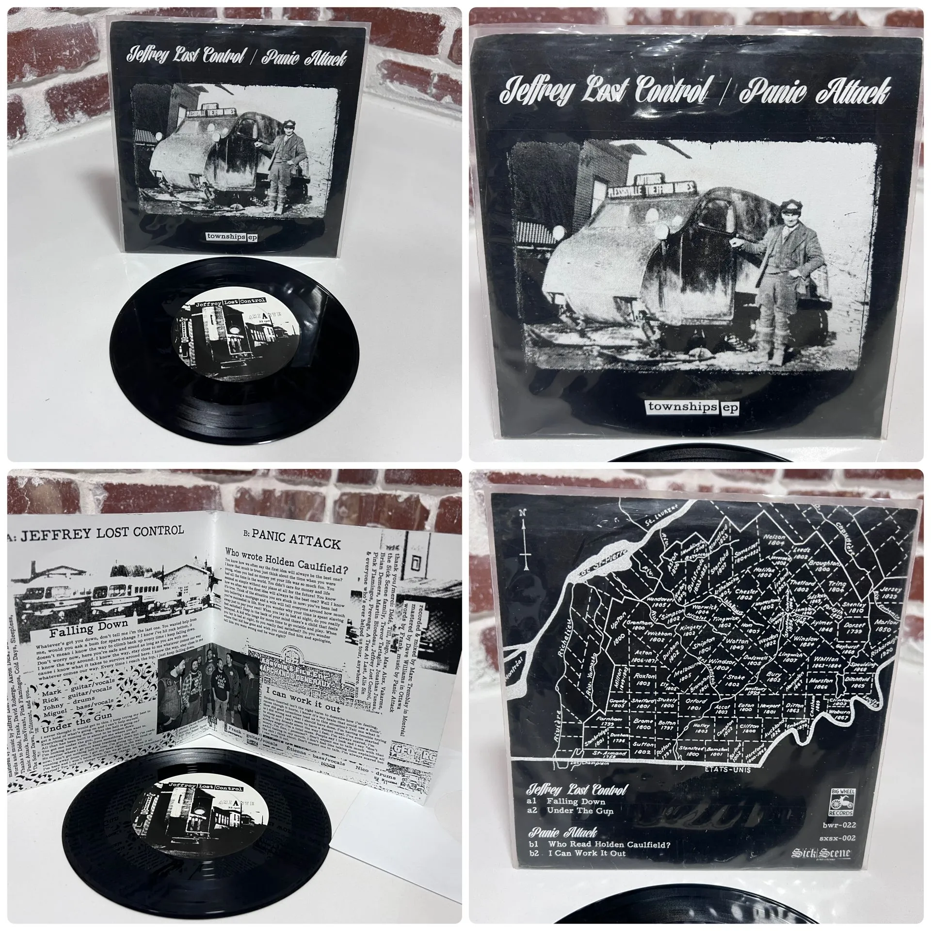 Product image for Jeffrey Lost Control by  Panic Attack  7" EP HTF Punk Band MInt vinyl 2013 vinyl record