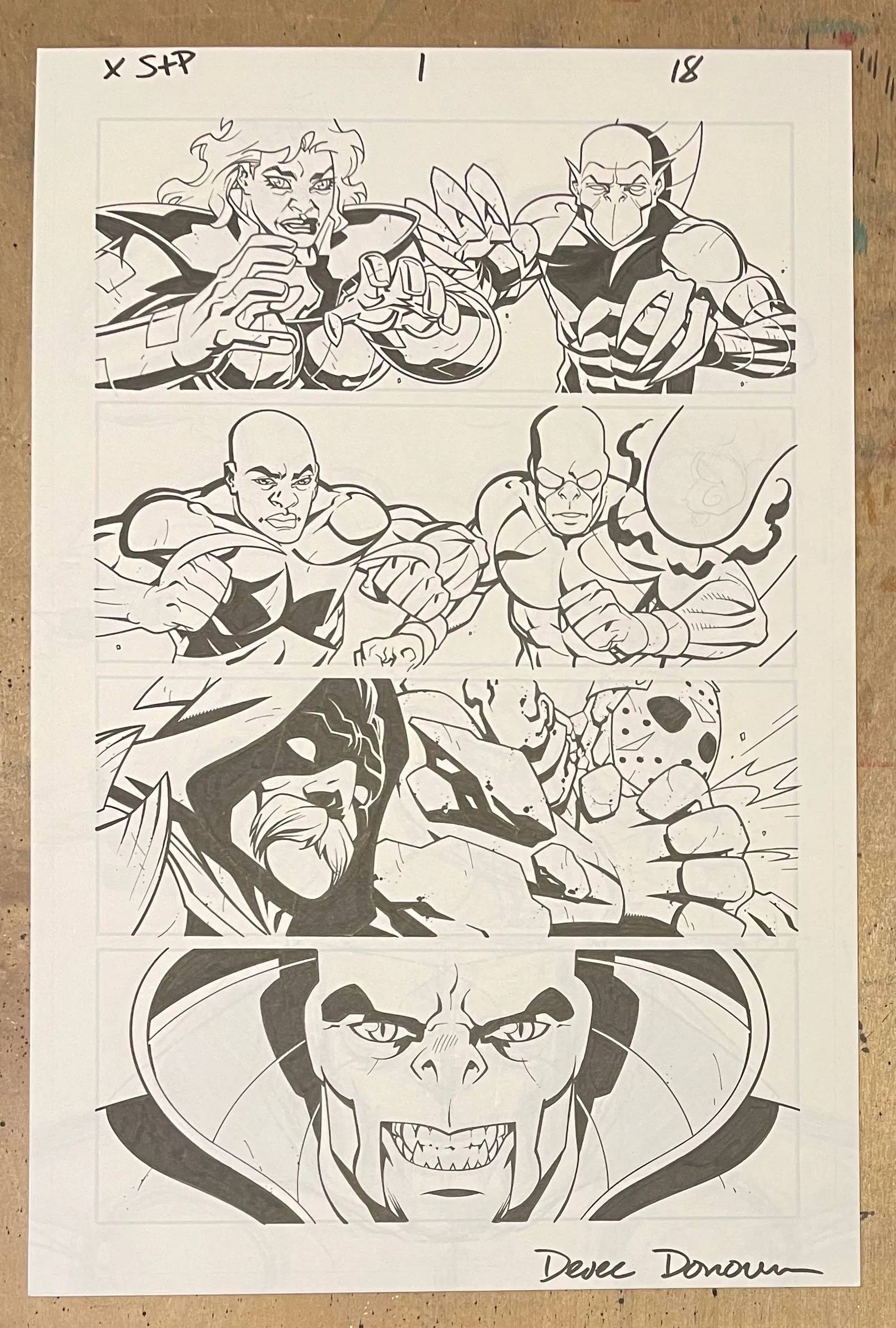 Product image for X-Men Serve and Protect Issue 1 pg 18