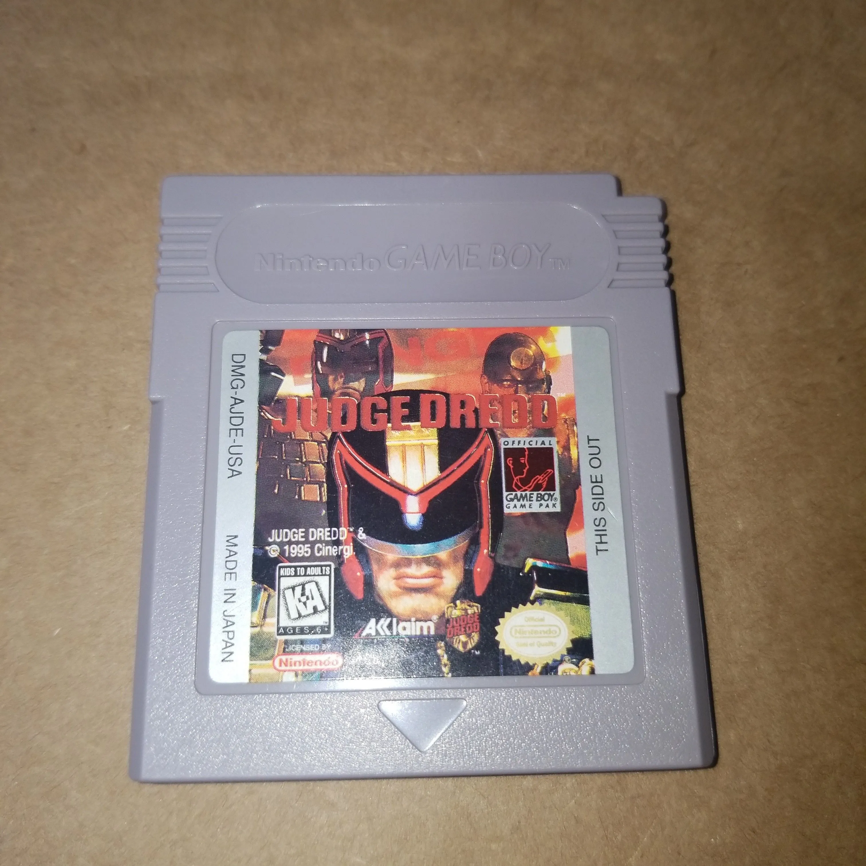 Product image for Judge Dredd - Gameboy Video Game