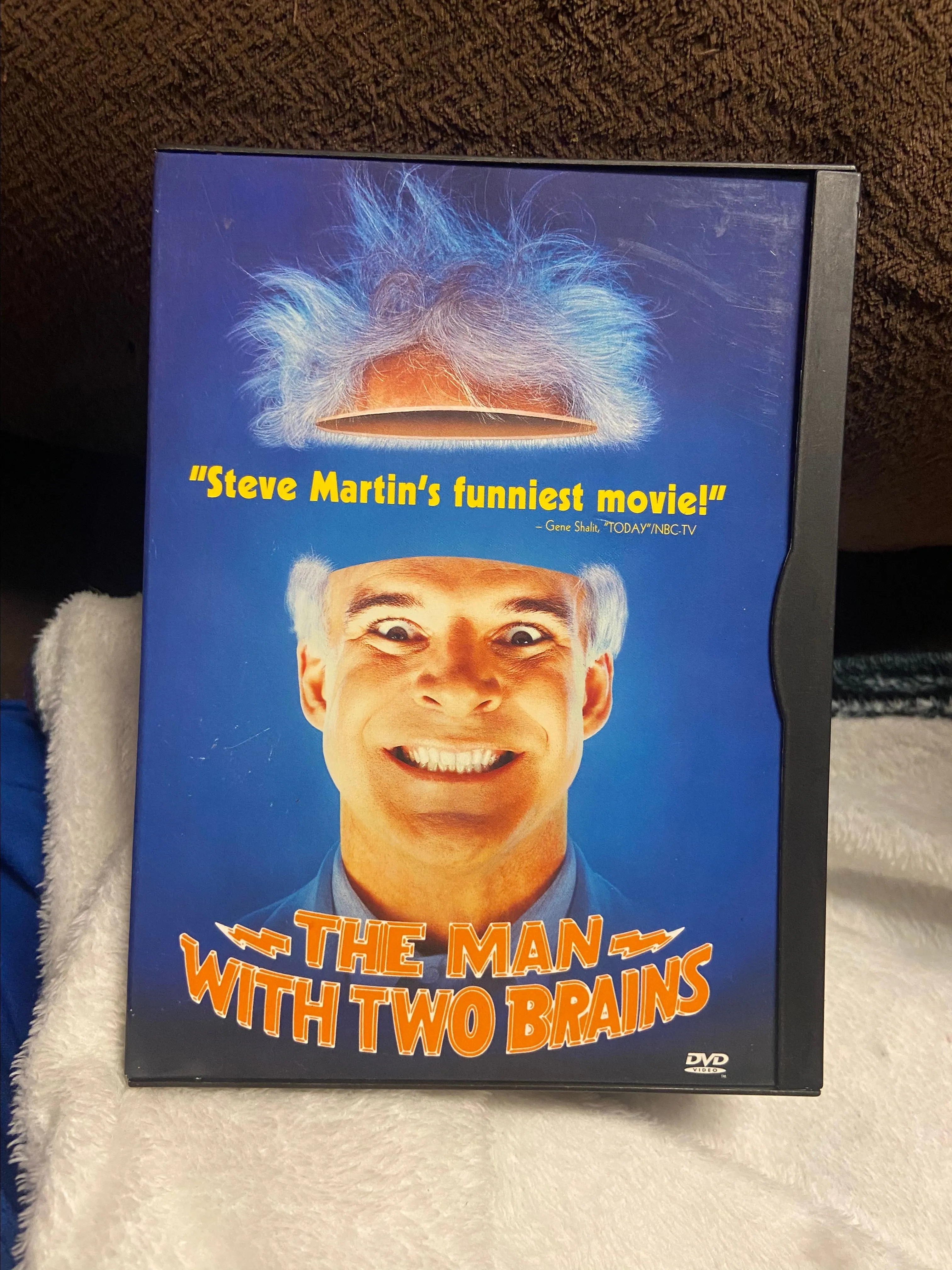 Product image for The man with two brains dvd