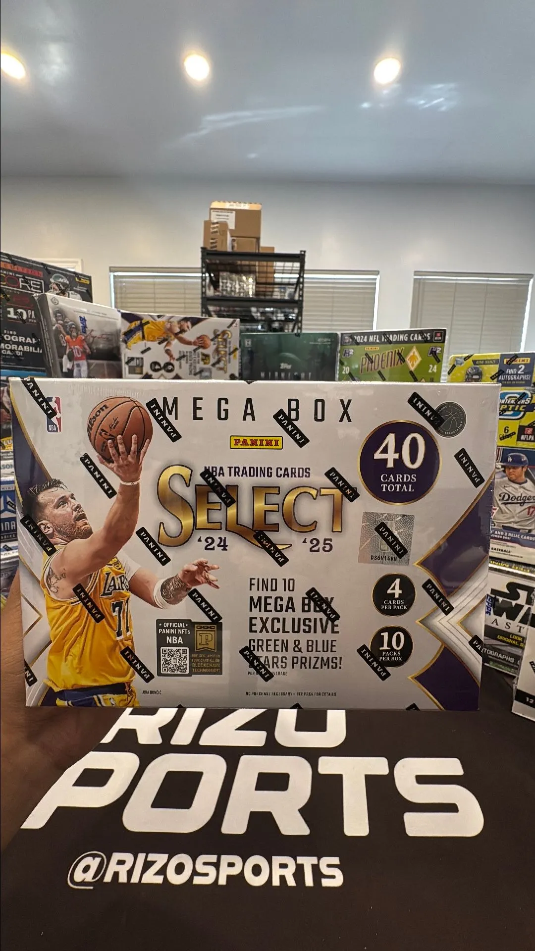 Product image for 2024 nba select hobby mega
