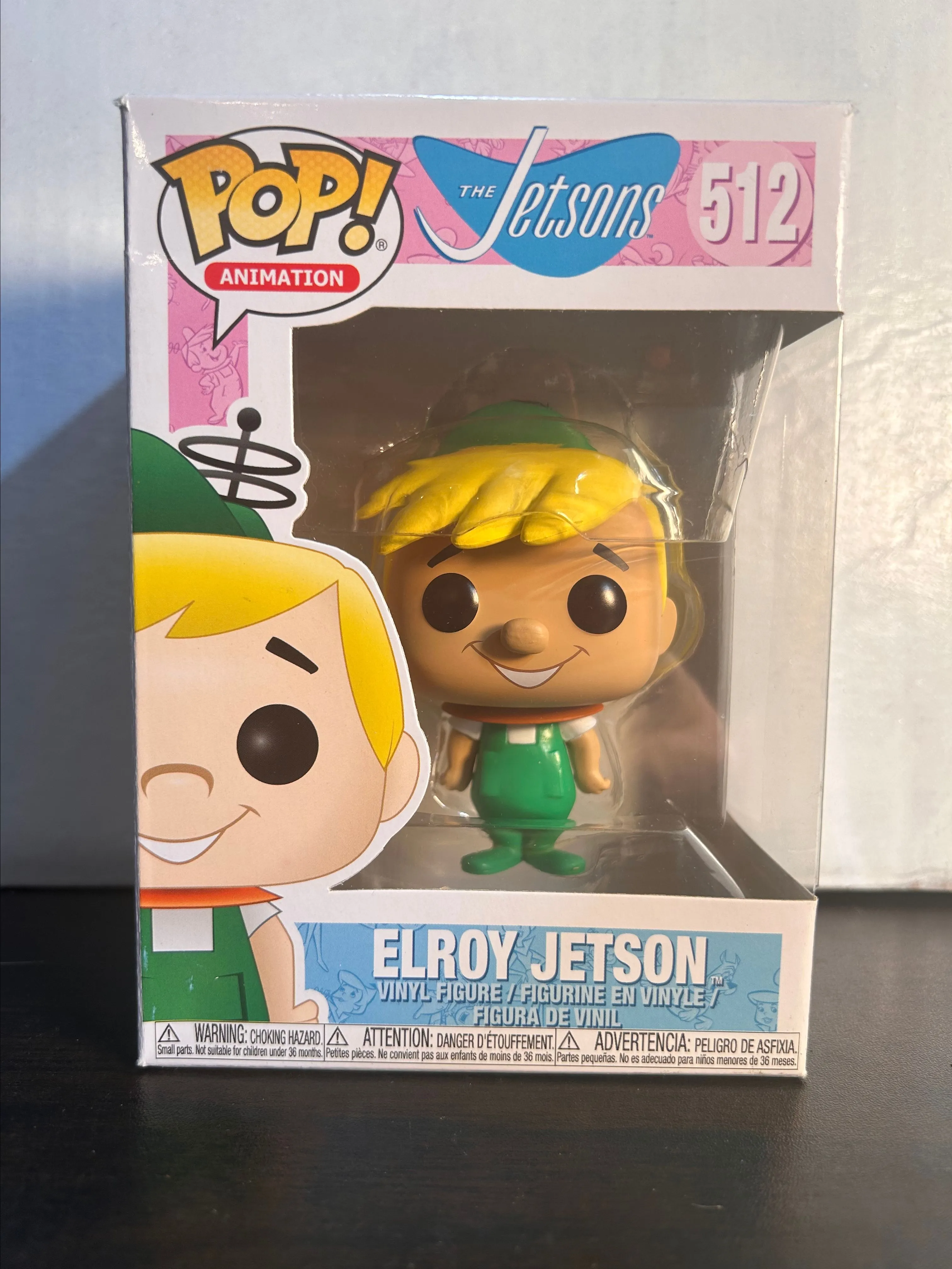 Product image for Elroy Jetson The Jetsons Animation Vaulted Funko Pop 512 With Protector