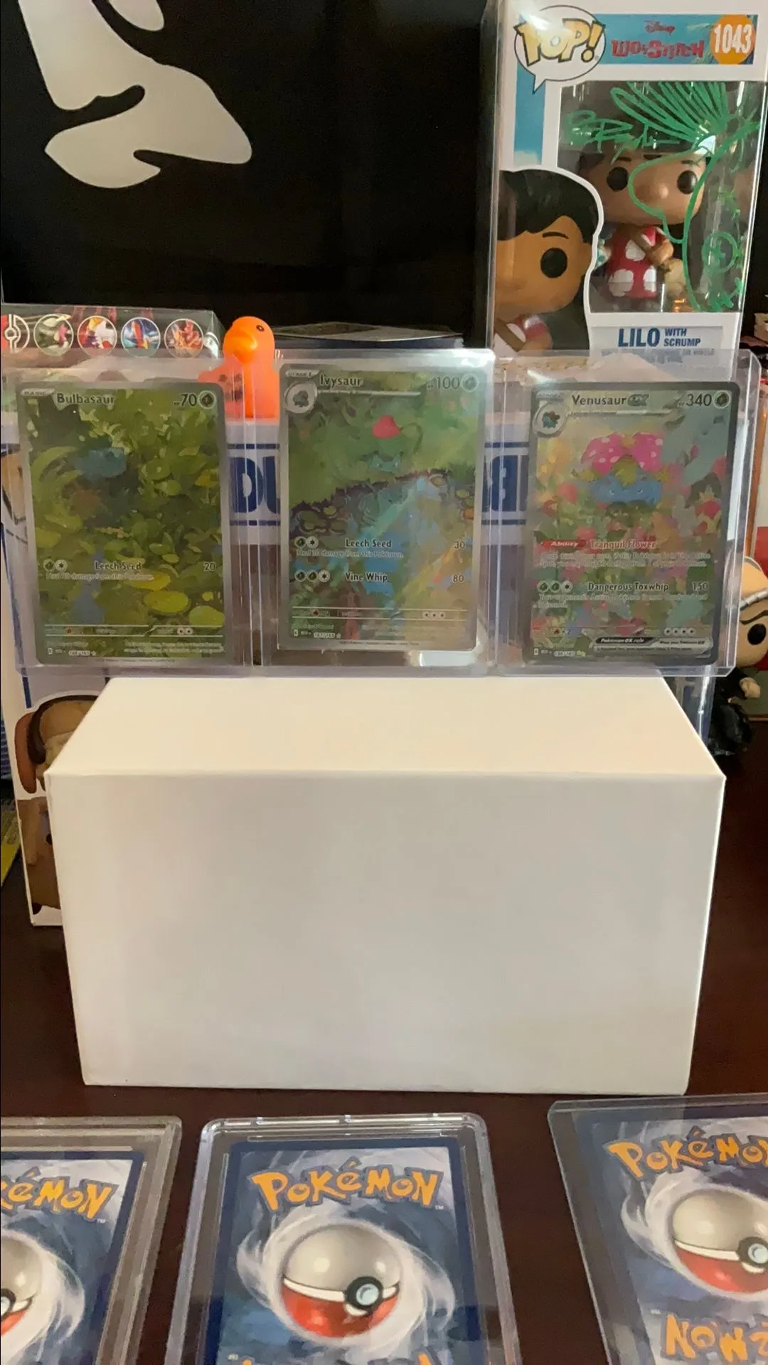 Product image for Venusaur EX #198/165, Ivysaur #167/165 & Bulbasaur #166/165