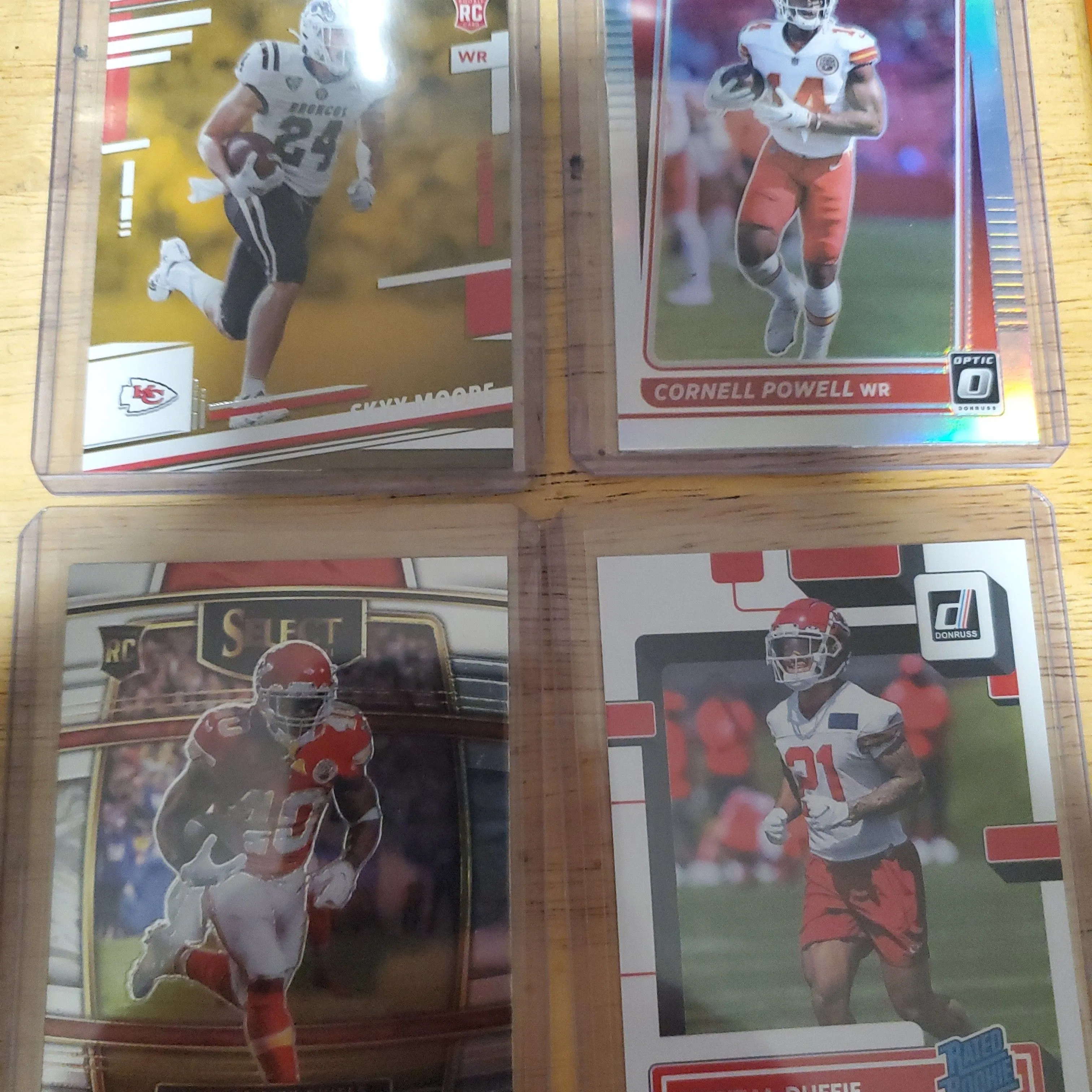 Product image for 4 Chiefs Rookies