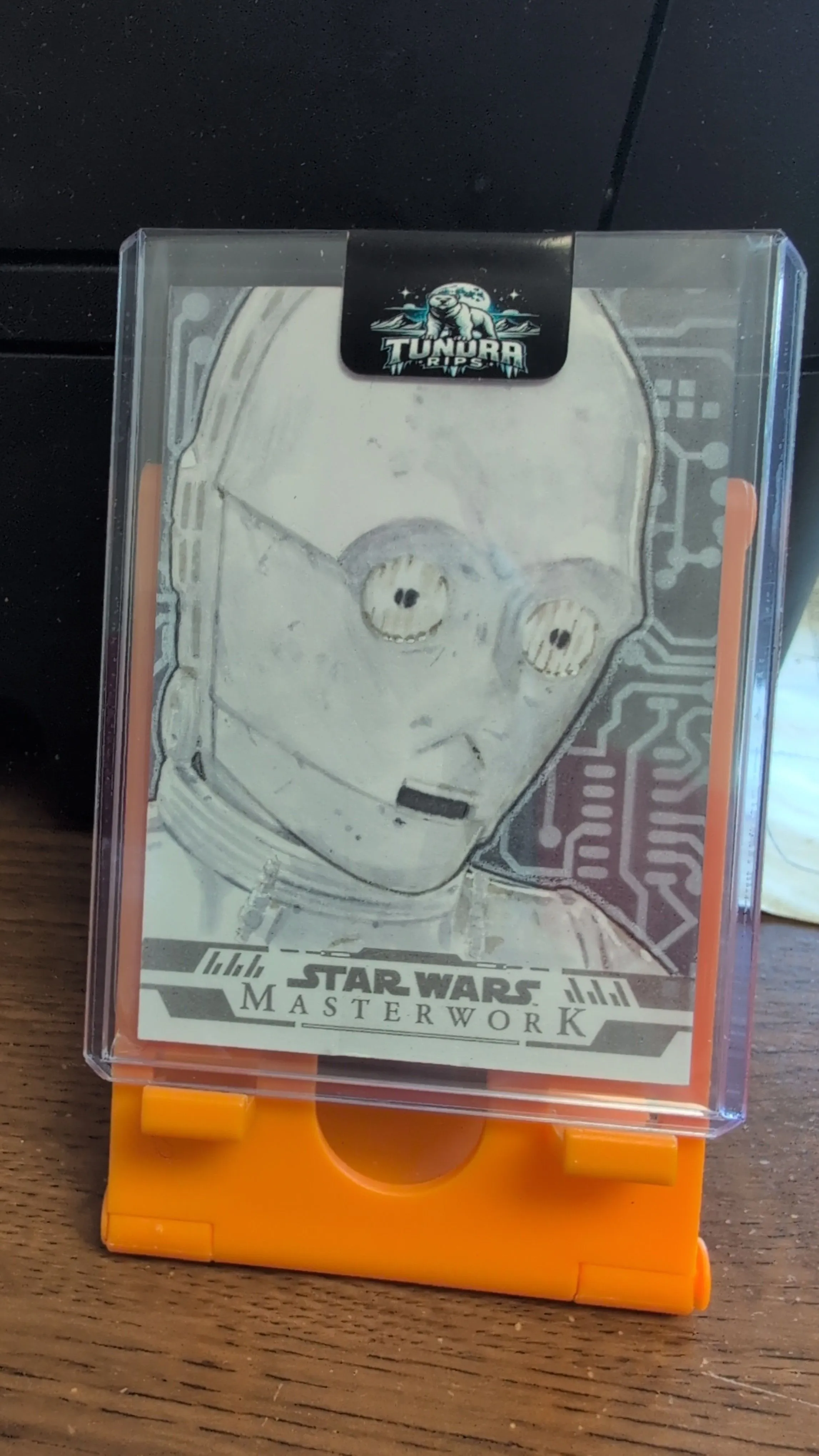 Product image for C3PO 2024 Topps Star Wars Sketch Art Garrett Dix *READ DESCRIPTION*