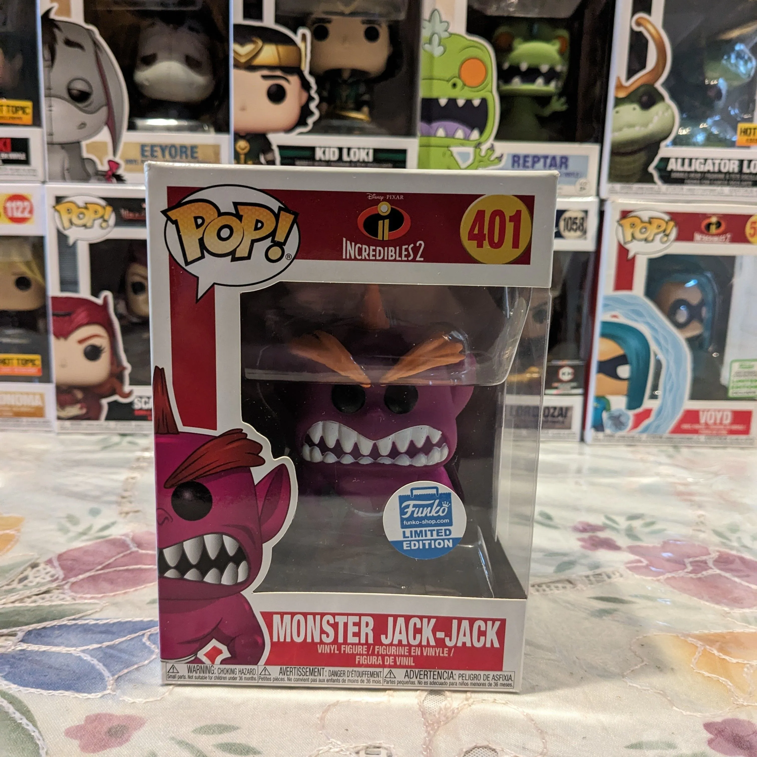 Product image for FunkoPop! Incredibles 2 Monster Jack-Jack #401