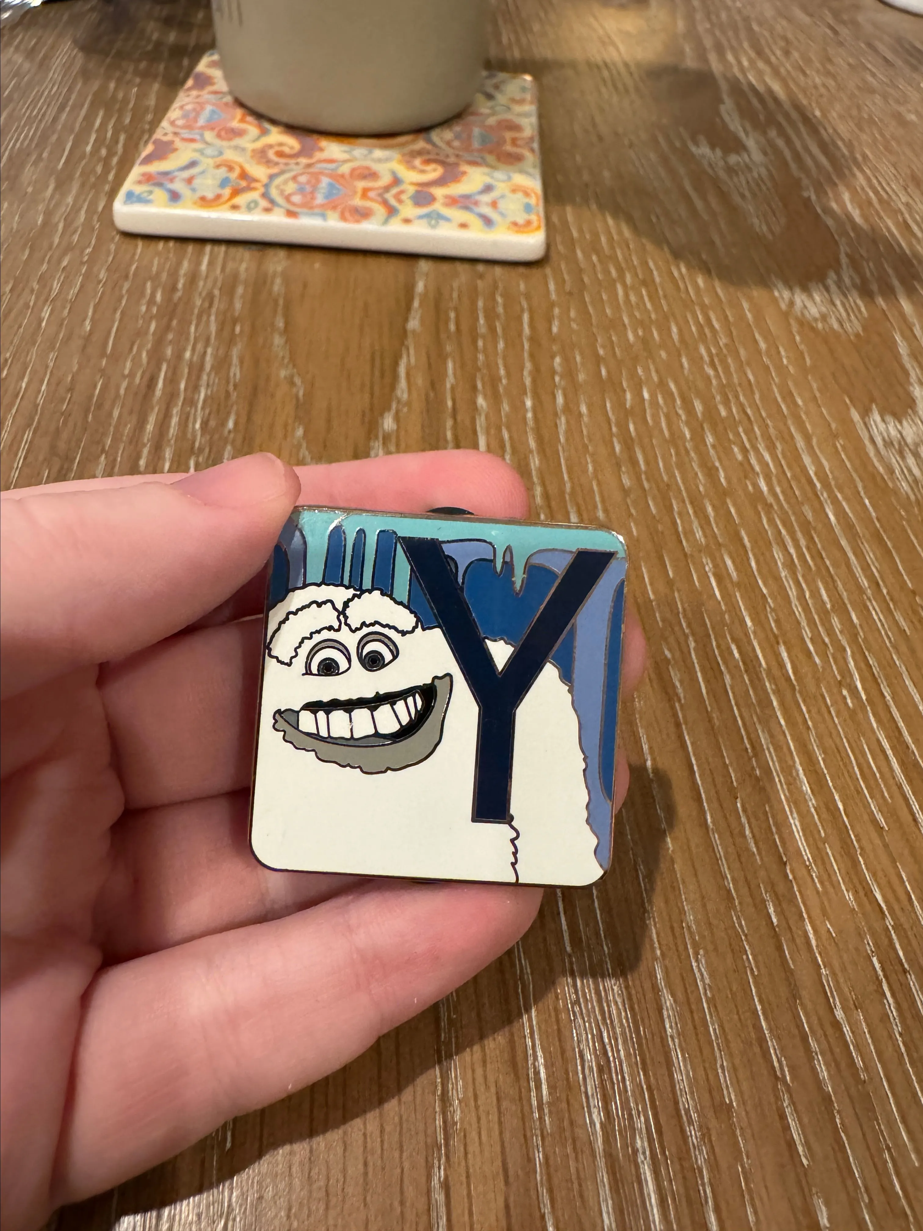 Product image for Disney Mystery Pin - Pixar Alphabet - Y Chaser - Yeti