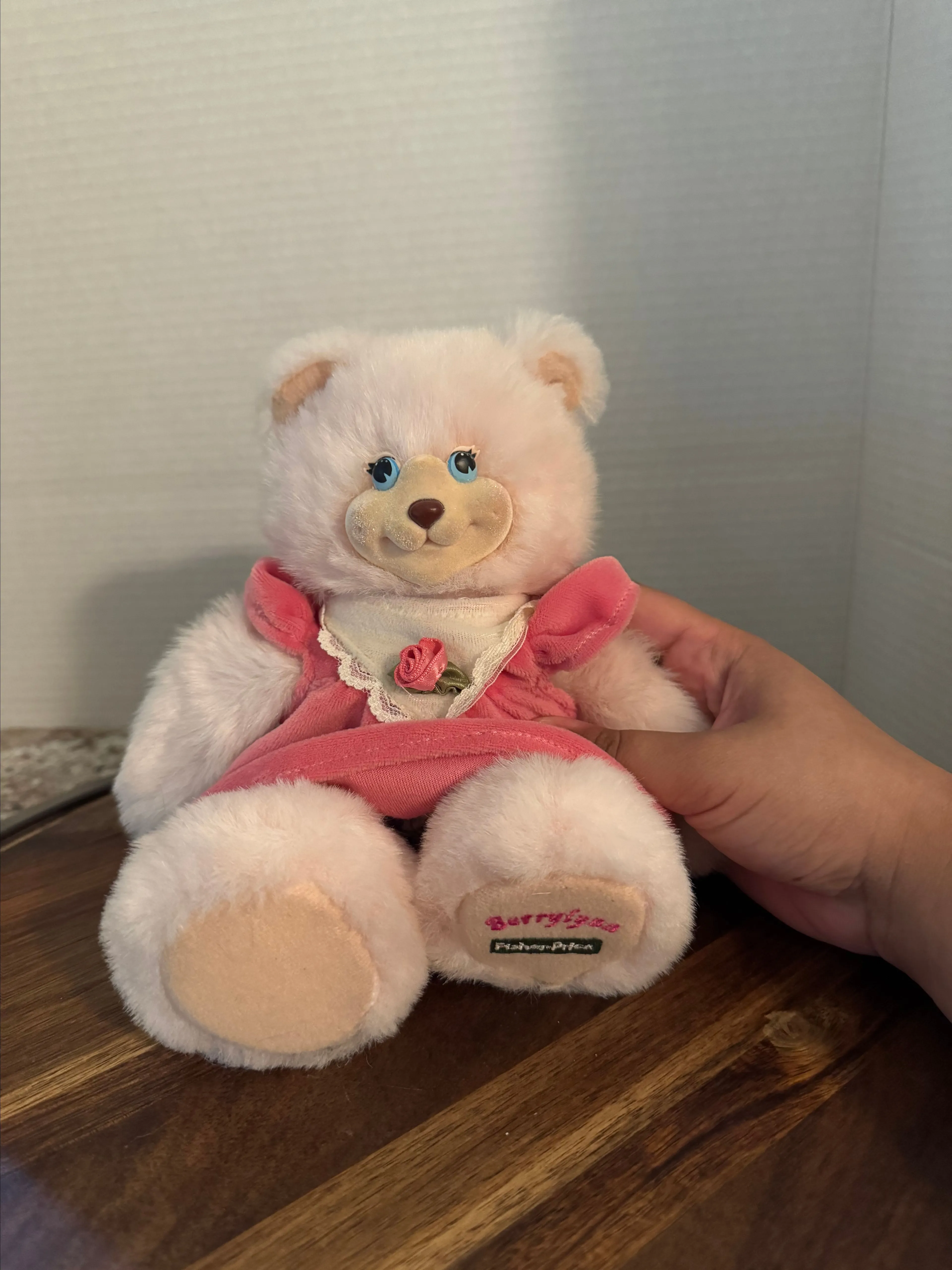 Product image for Vintage 1998 Berrylynn fisher price 10" bear plush