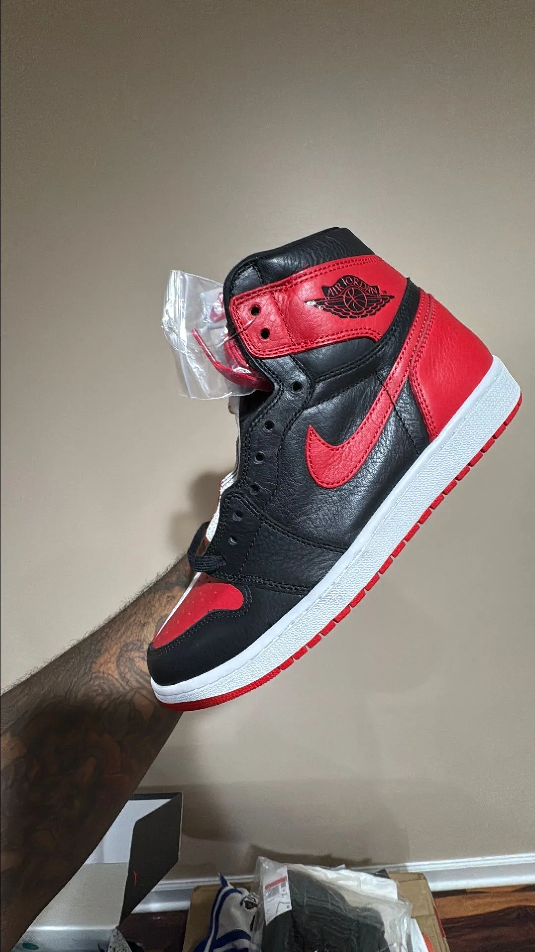 Product image for Jordan 1 homage to home size 11 numbered