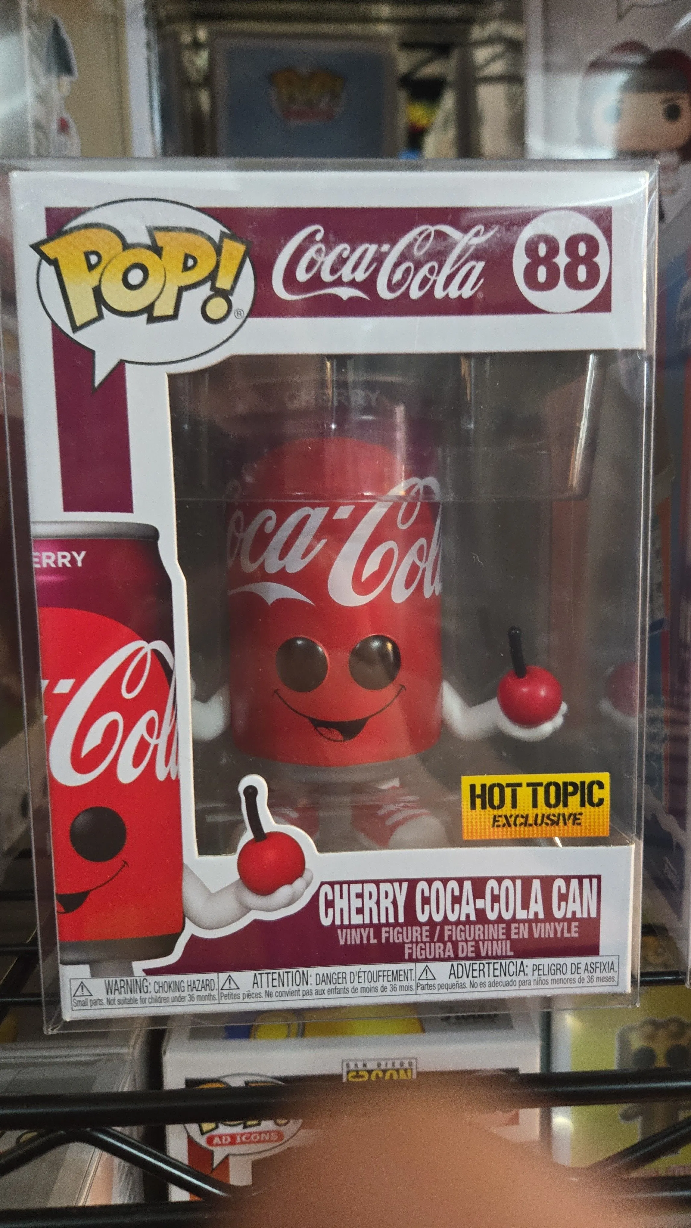 Product image for Cherry Coca-Cola can 88