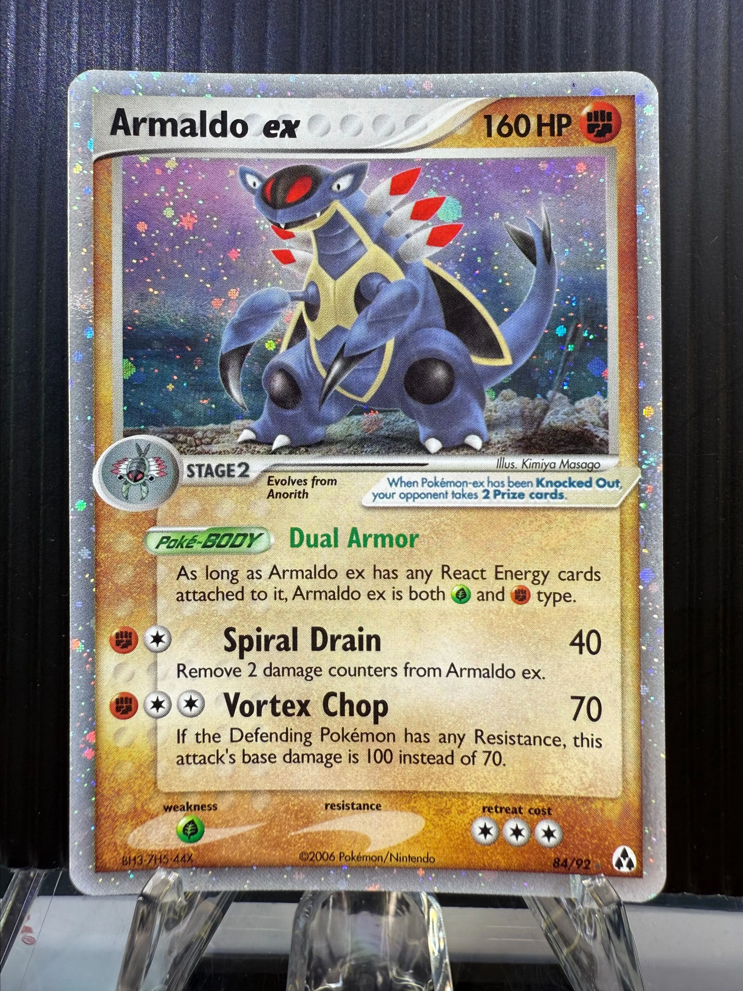 pokemon armaldo card Pokemon - Ruby & Sapphire - Ex Holon Phantoms - Armaldo δ main image 1