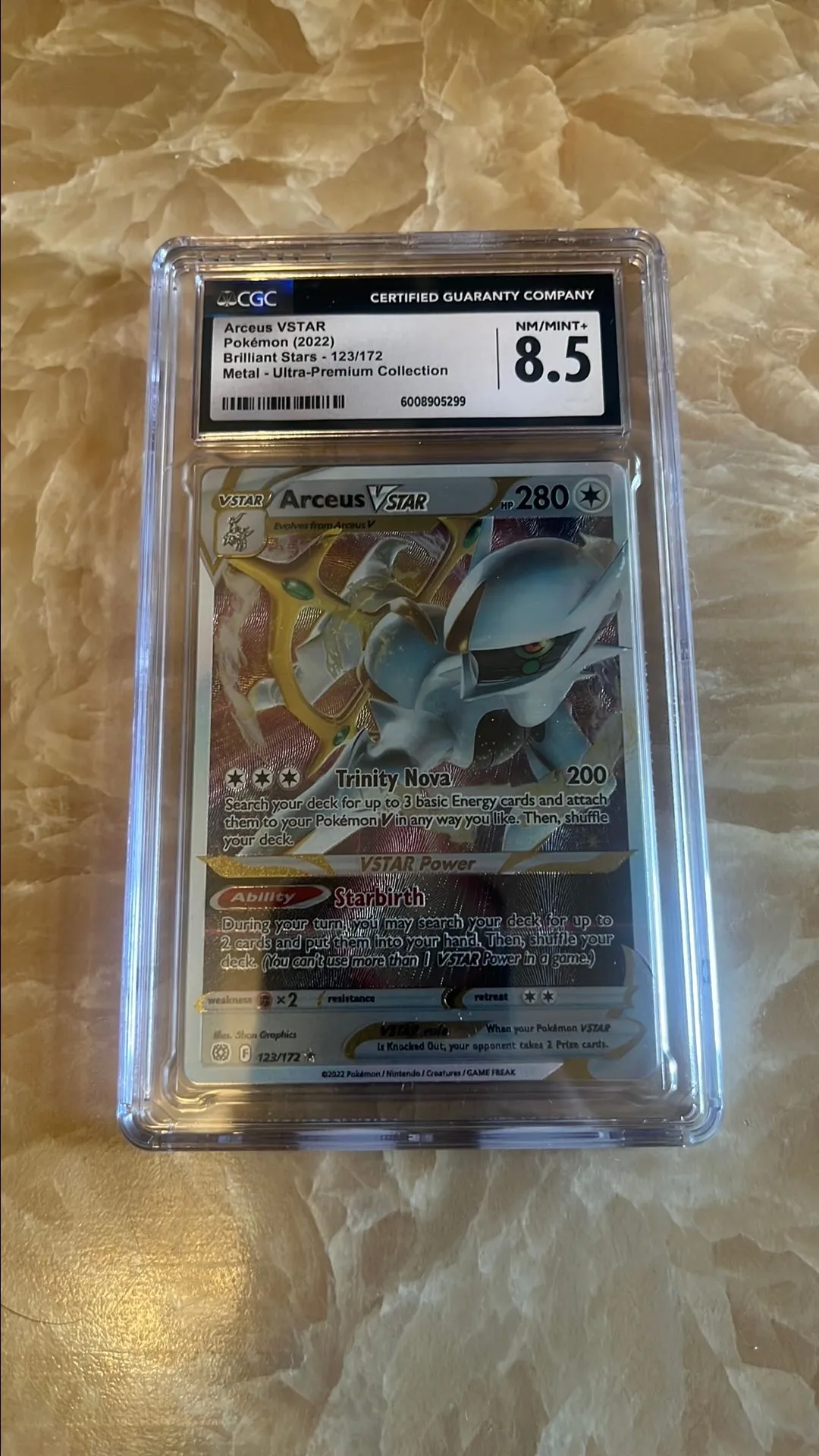 metal pokemon cards arceus Arceus & Dialga & Palkia GX Hyper Rare - 258/236 - Cosmic Eclipse main image 1
