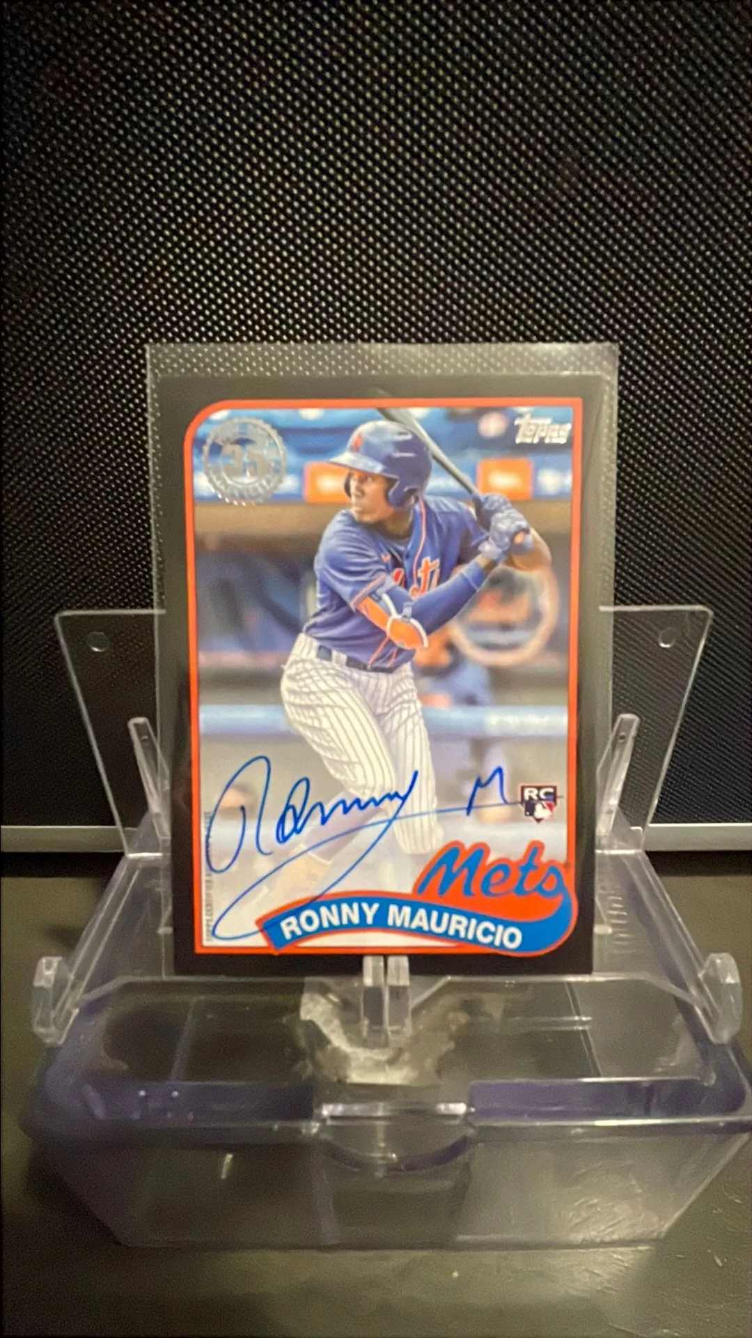 Product image for 2024 Topps Update Ronny Mauricio RC 35th Anniversary /199 Autograph Mets