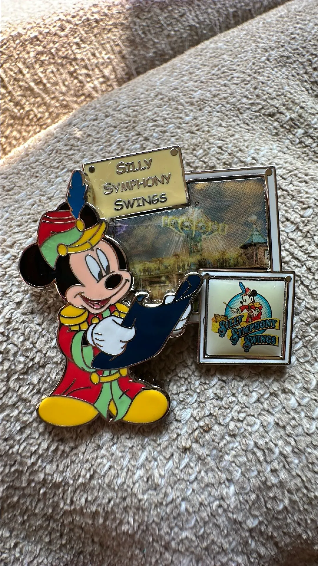 Product image for Mickey Silly Symphony Swings, Annual Passholder Pin