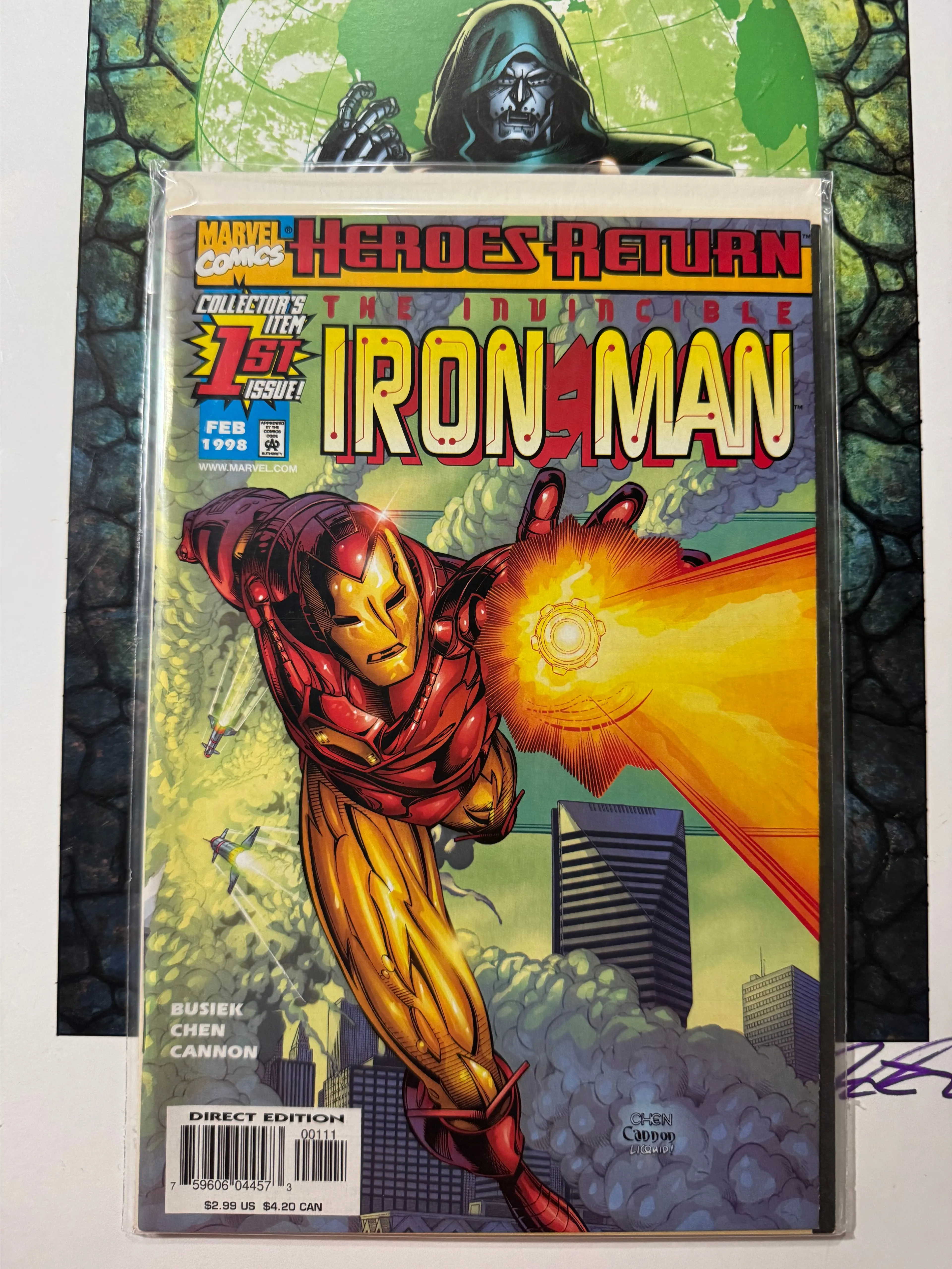 Product image for Iron Man #1–6 (1998) – Modern Relaunch! First 6 Issues! Stark Reforged