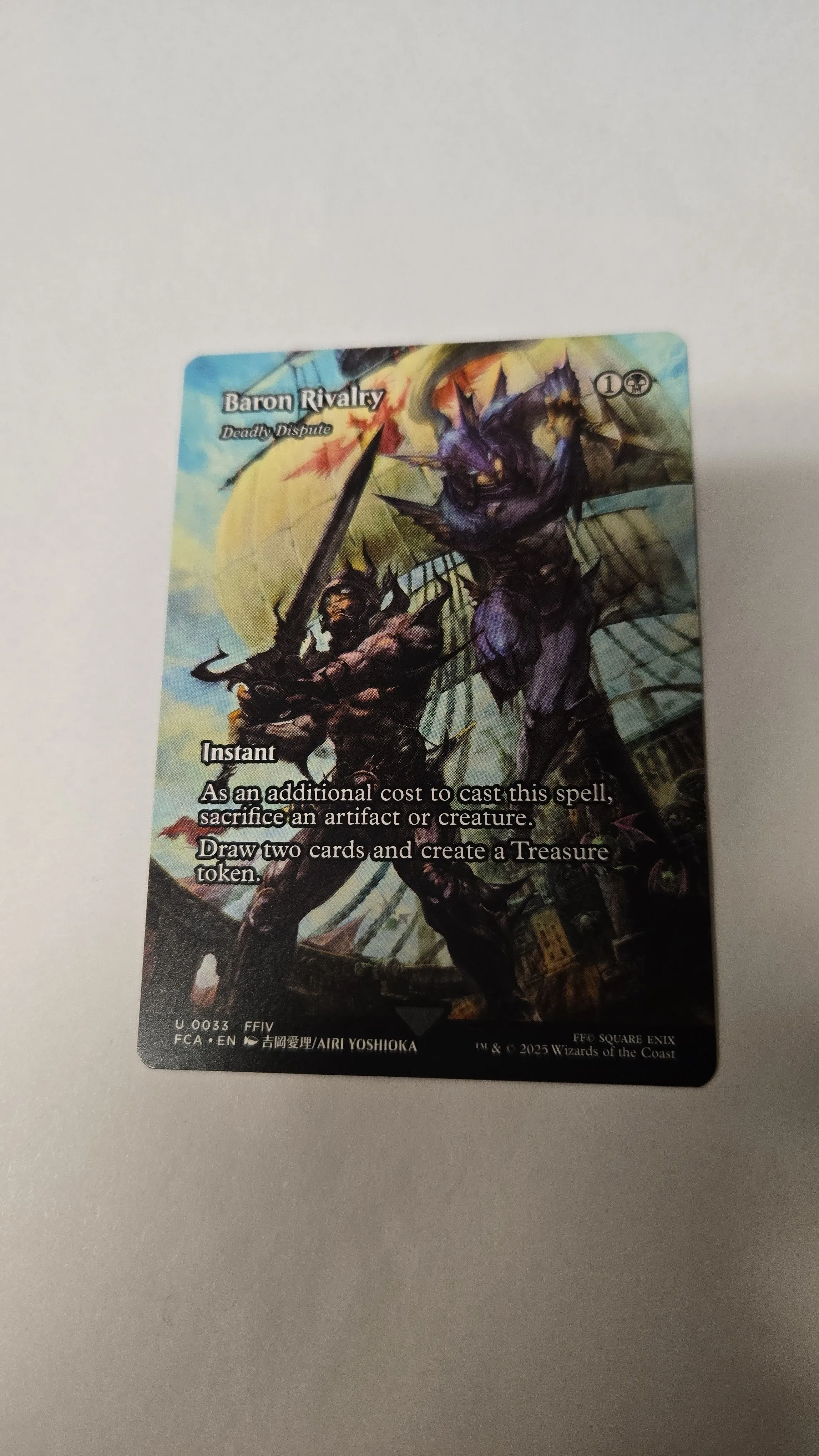Product image for mtg Final fantasy Baron Rivalry - Deadly Dispute (Showcas