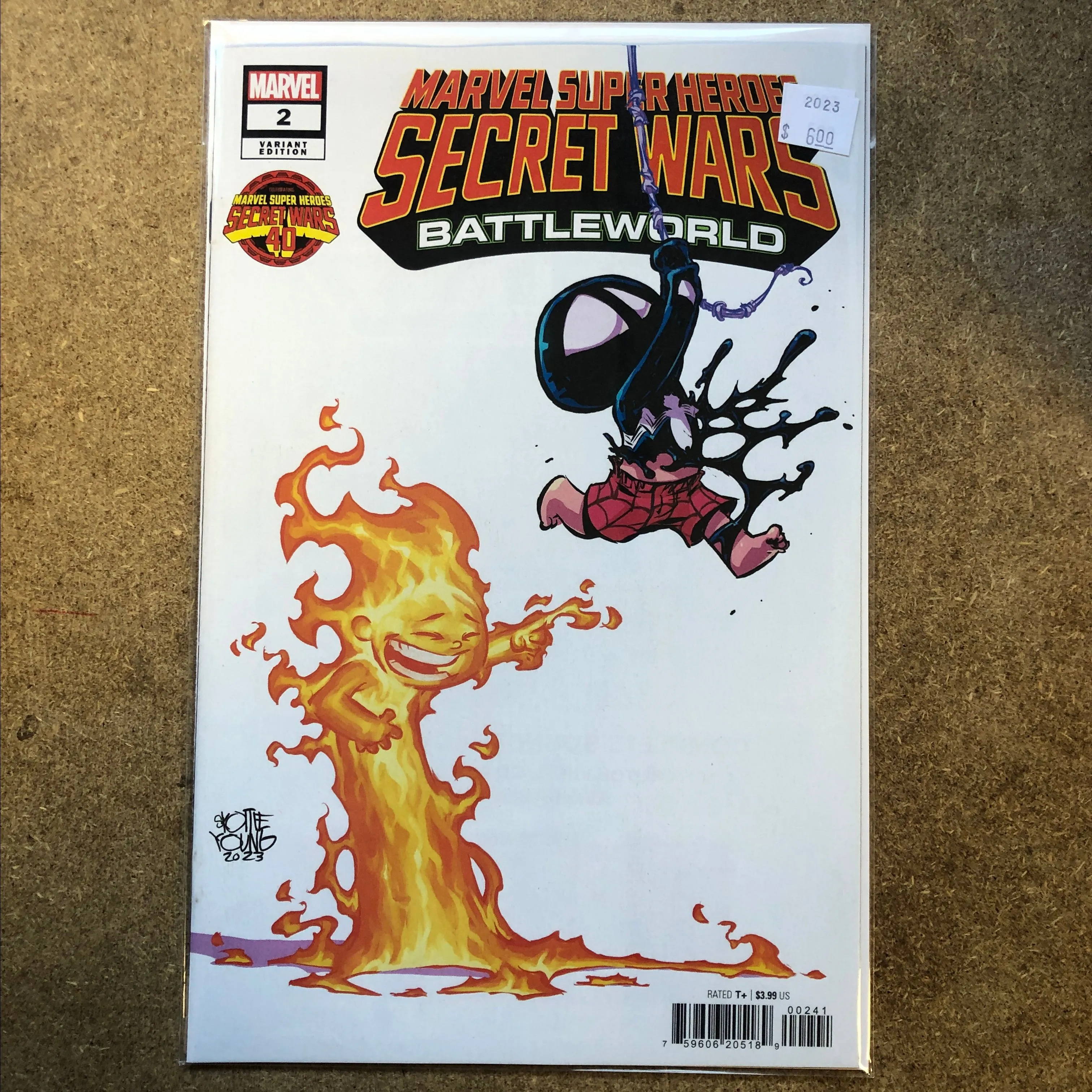 Product image for MARVEL SUPER HEROES SECRET WARS BATTLEWORLD #2 SKOTTIE YOUNG