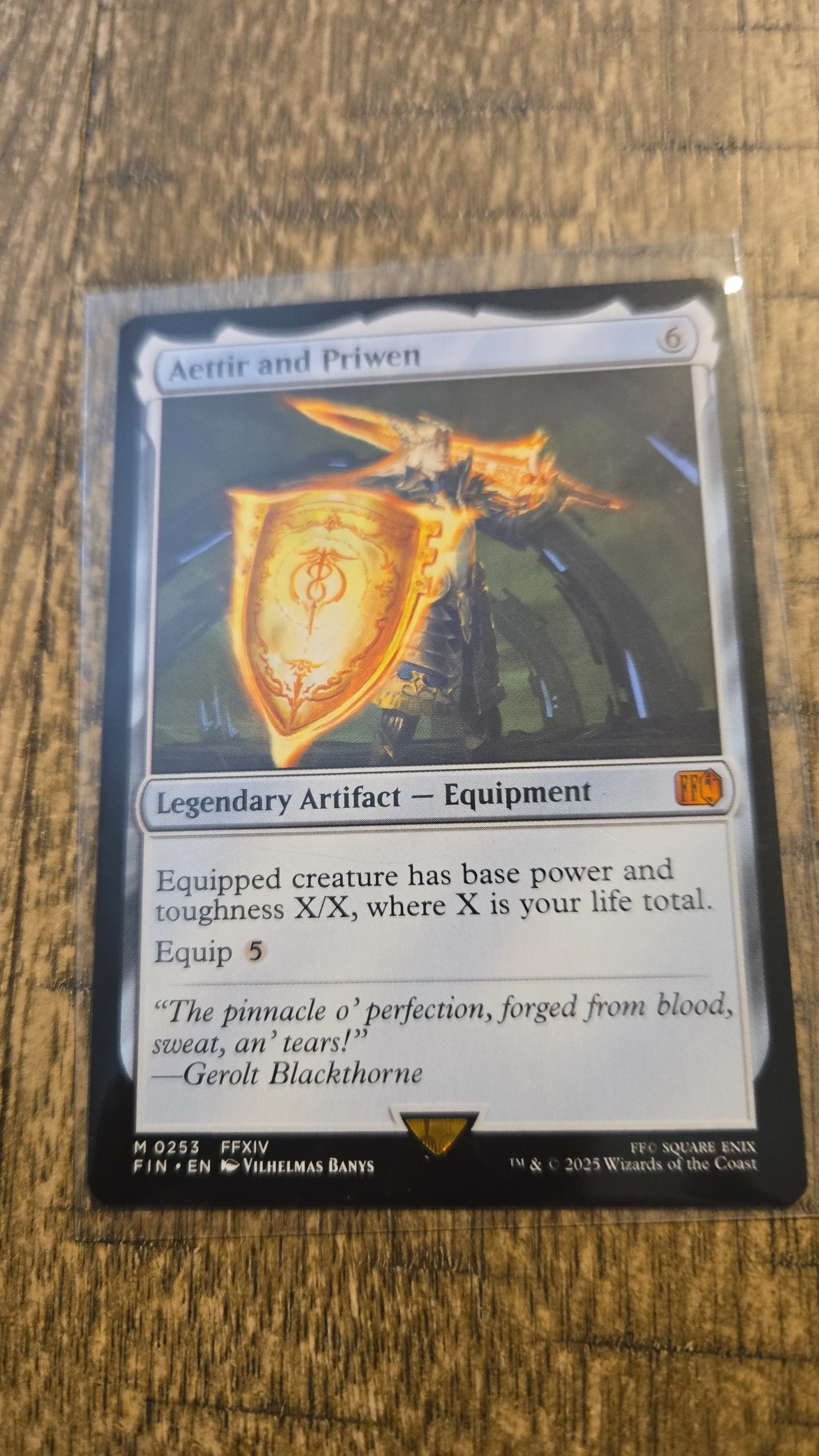 Product image for mtg Final fantasy Aettir and Priwen