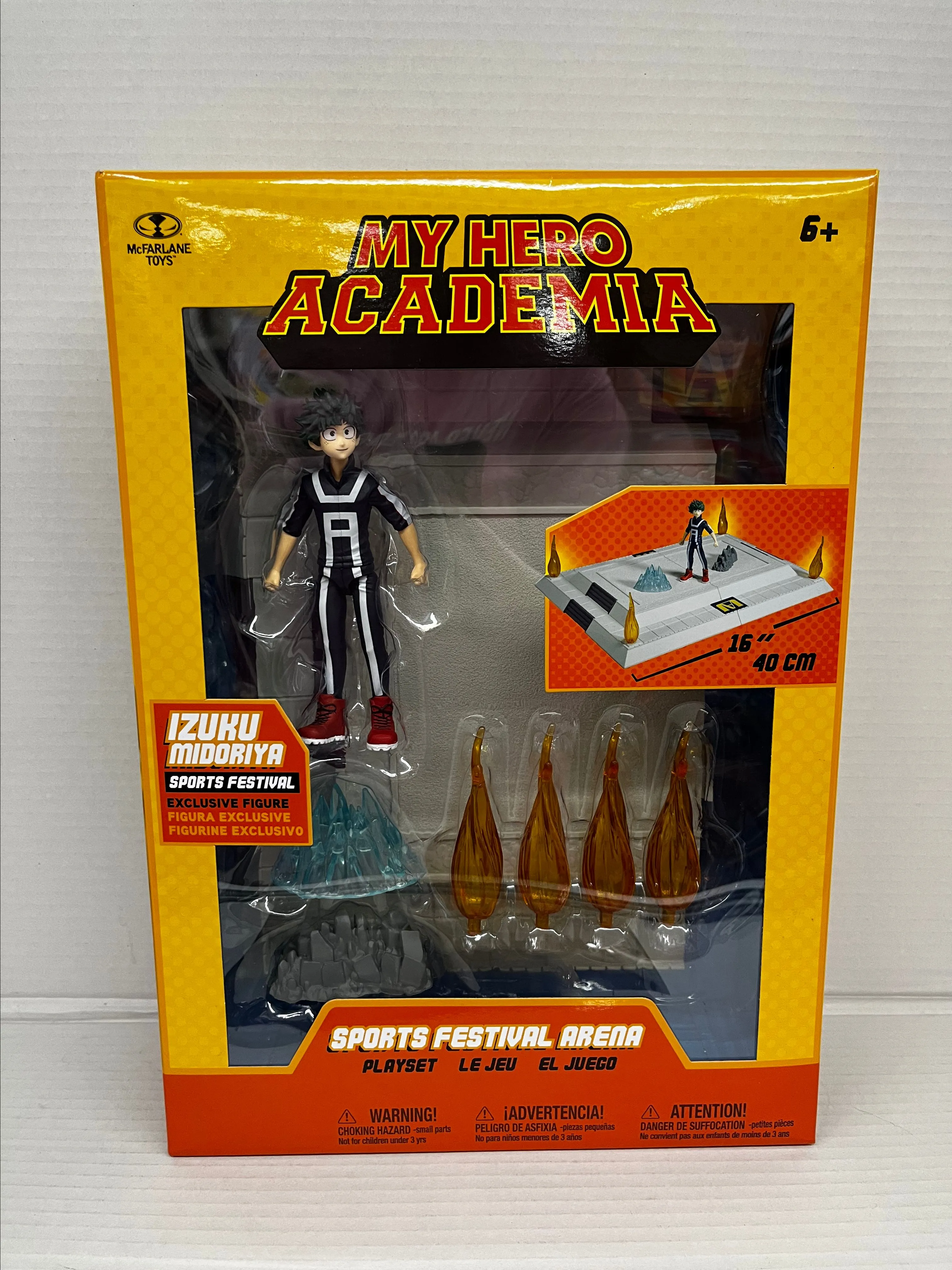 Product image for McFarlane - My Hero Academia - Sports Festival Arena & Midoriya Figure