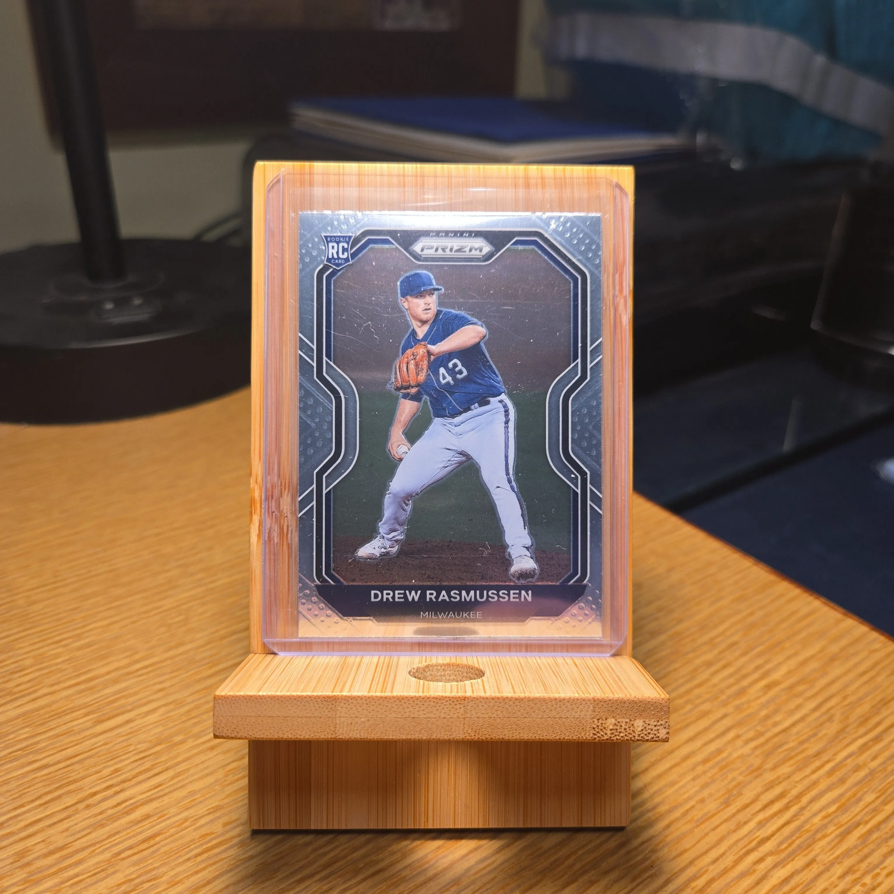 Product image for 2021 Panini Prizm Tier II Drew Rasmussen RC 